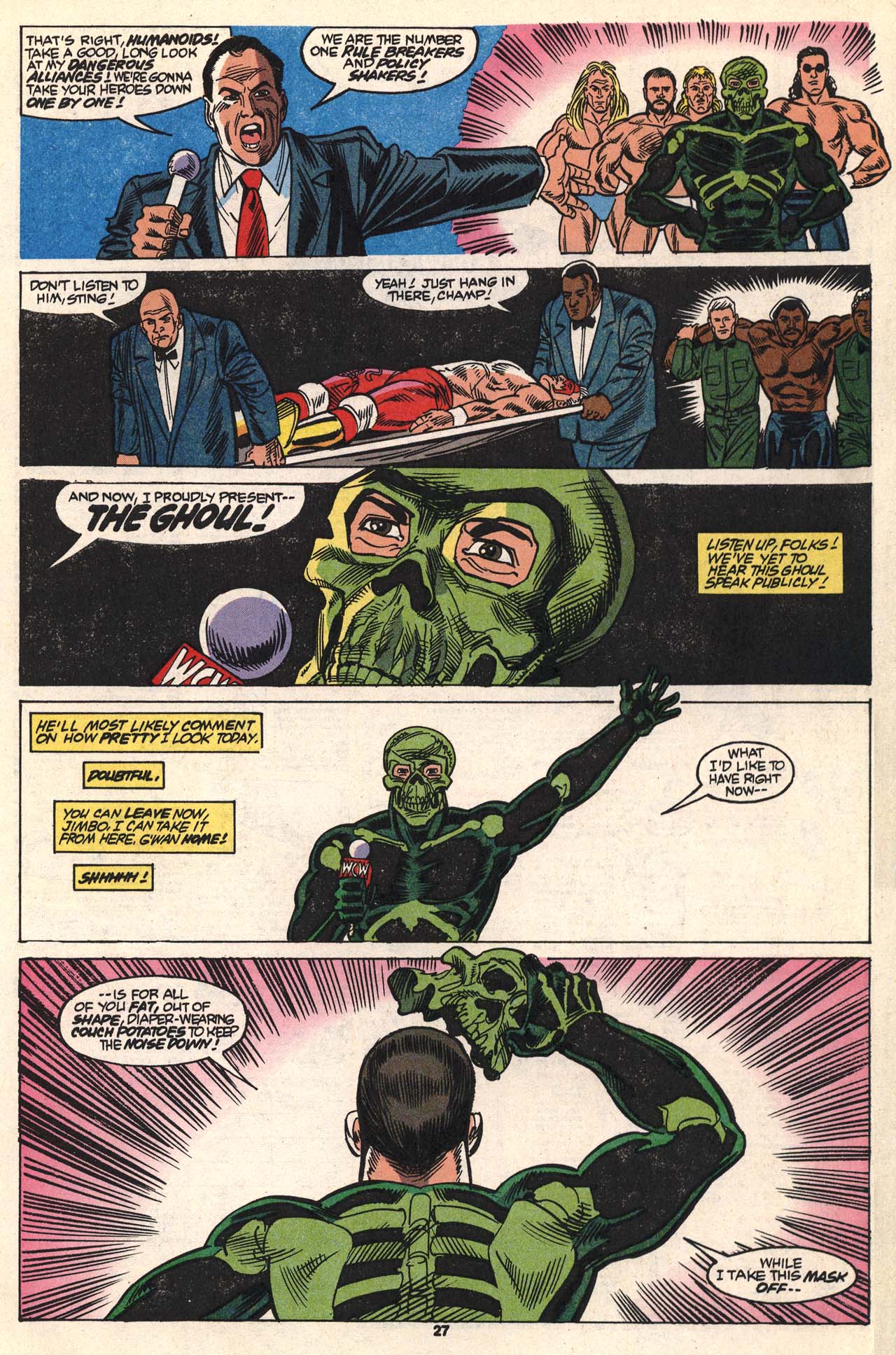 Read online WCW World Championship Wrestling comic -  Issue #4 - 28