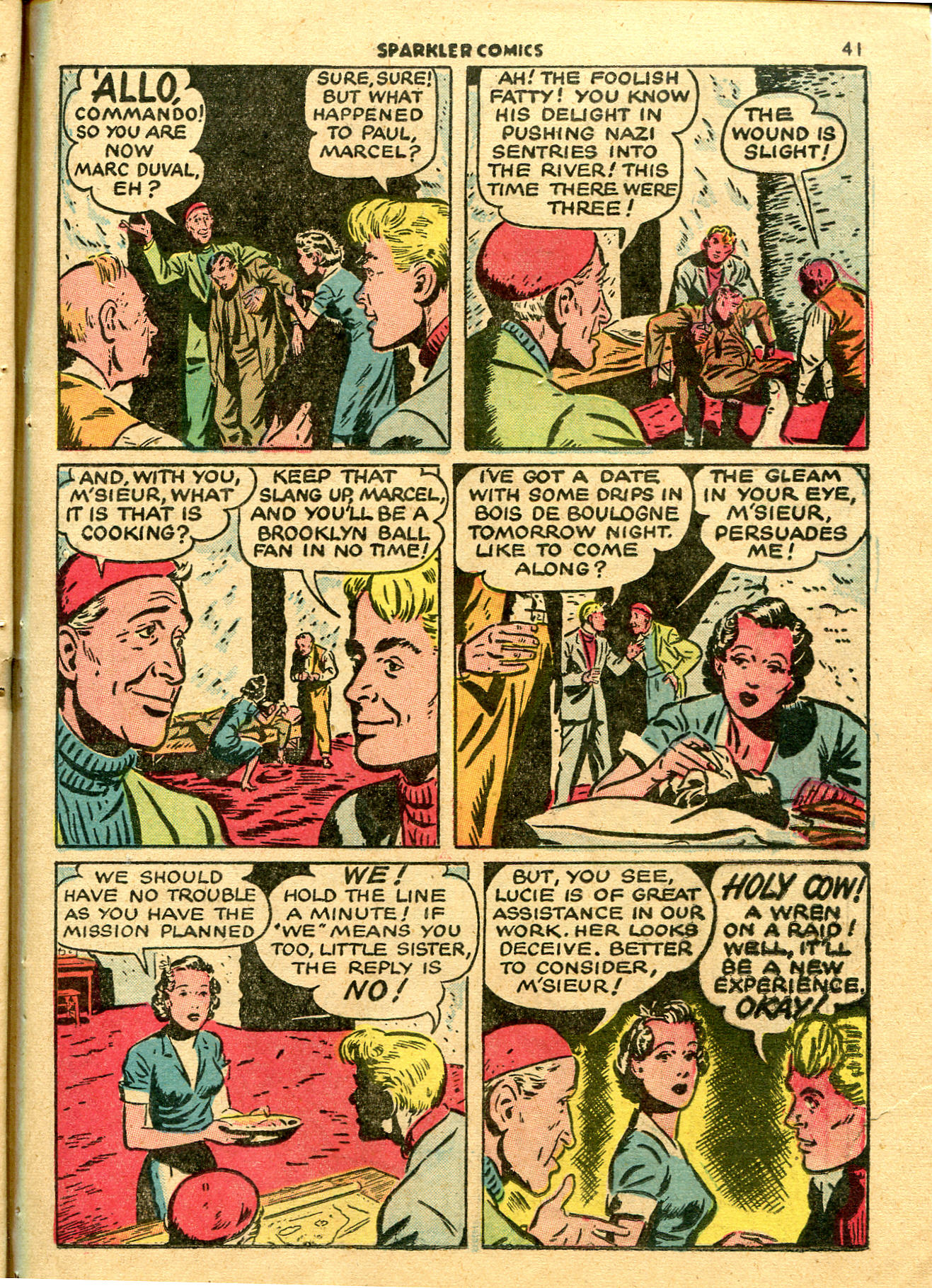 Read online Sparkler Comics comic -  Issue #24 - 43