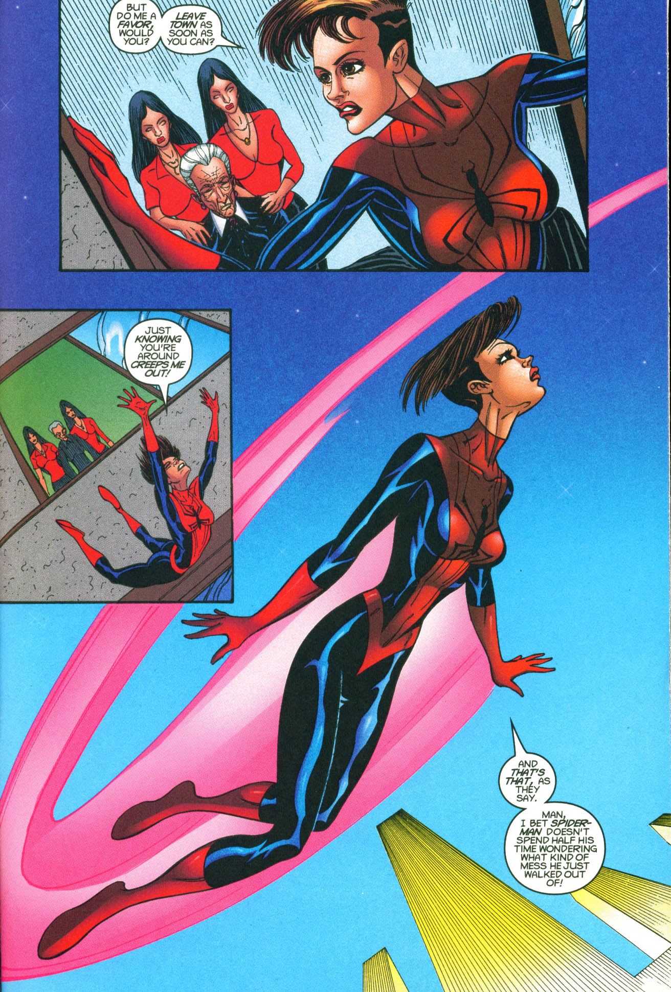 Read online Spider-Woman (1999) comic -  Issue #18 - 19