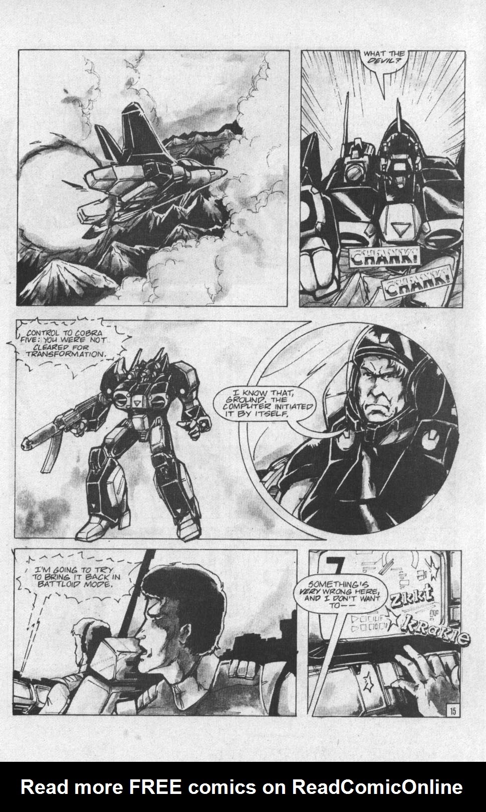 Read online Robotech II: The Sentinels - CyberPirates comic -  Issue #1 - 17