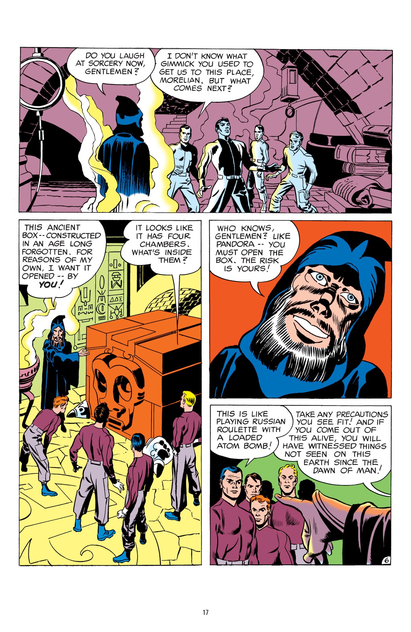 Read online Challengers of the Unknown by Jack Kirby comic -  Issue # TPB (Part 1) - 17
