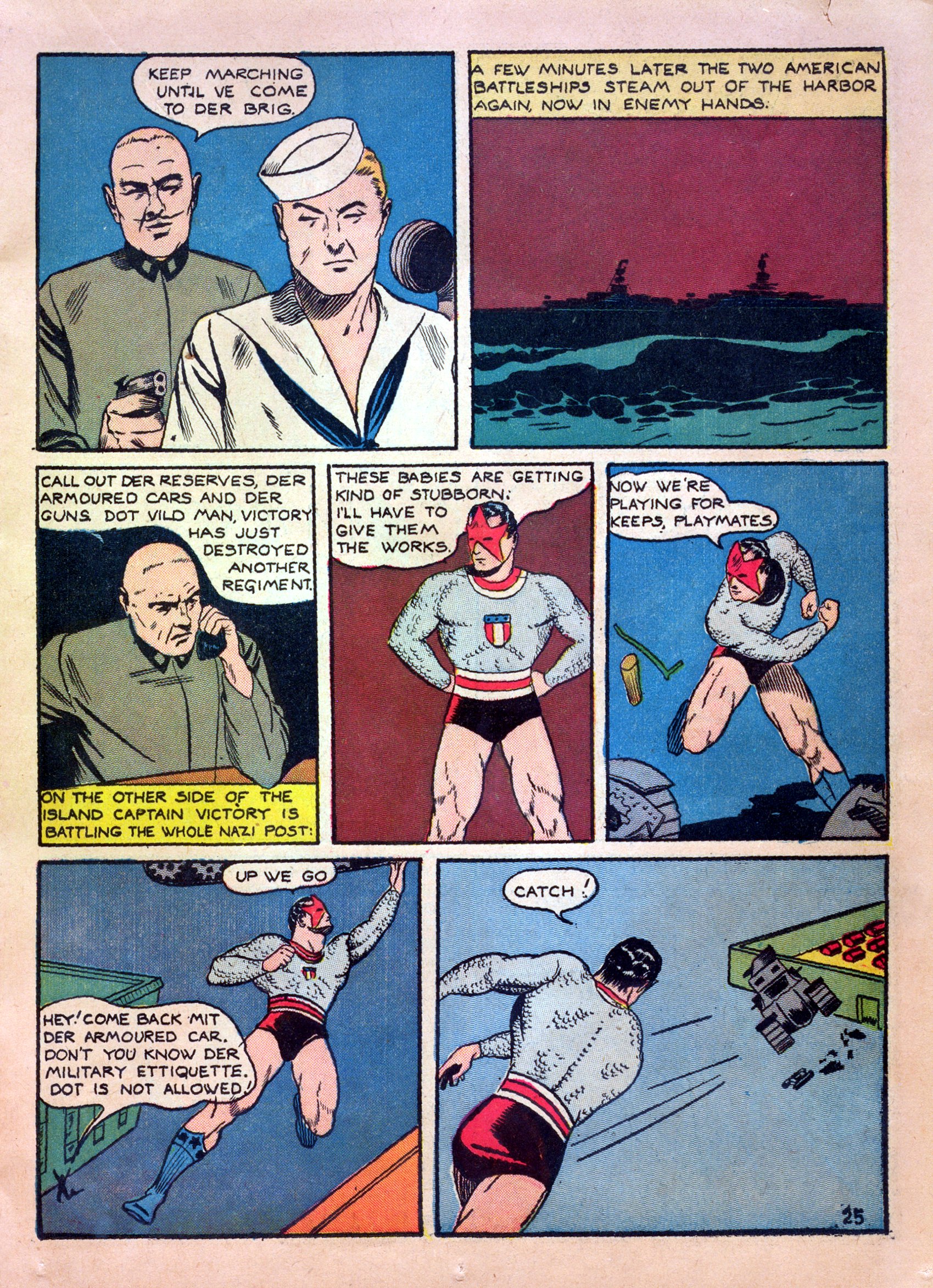 Read online Our Flag Comics comic -  Issue #1 - 27