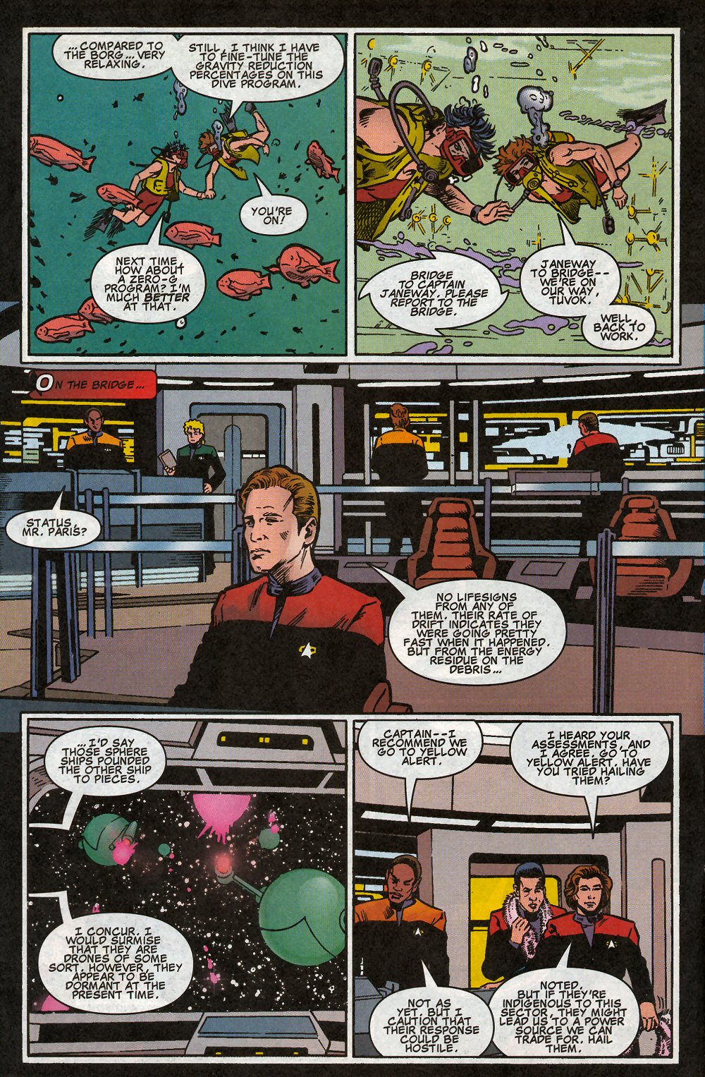 Read online Star Trek: Voyager--Splashdown comic -  Issue #1 - 5