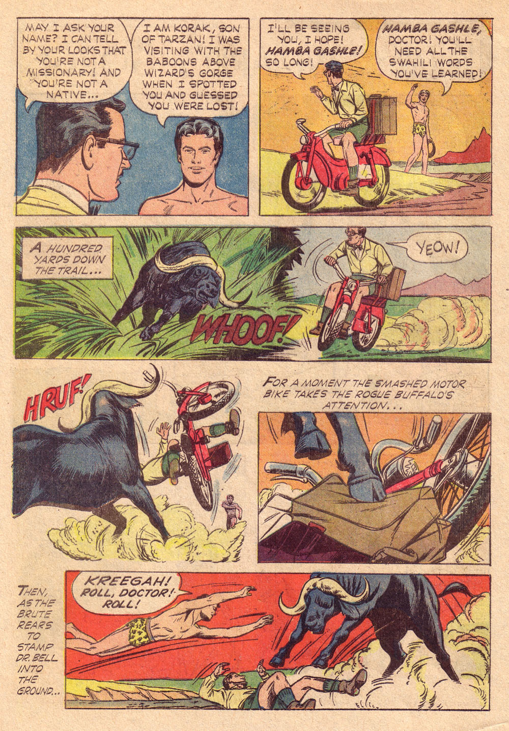 Read online Korak, Son of Tarzan (1964) comic -  Issue #4 - 4