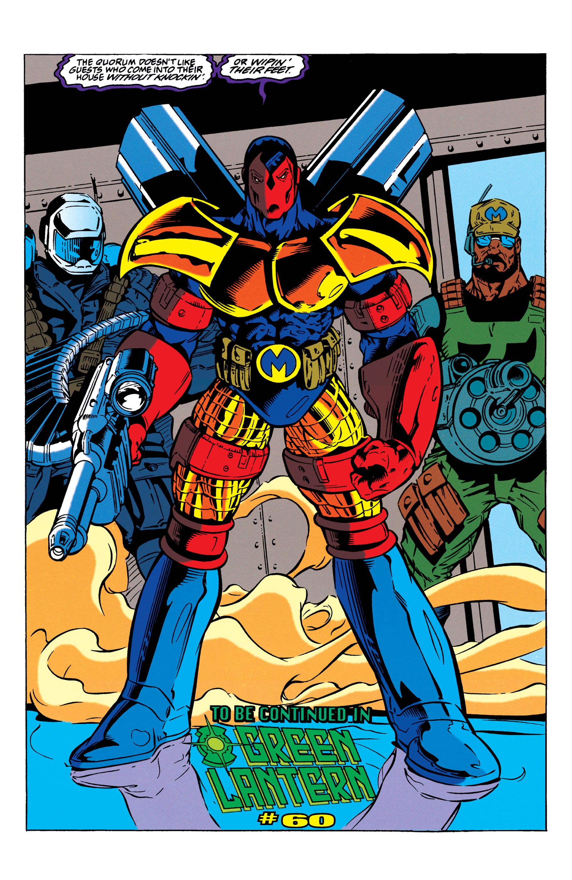 Read online Guy Gardner: Warrior comic -  Issue #28 - 22