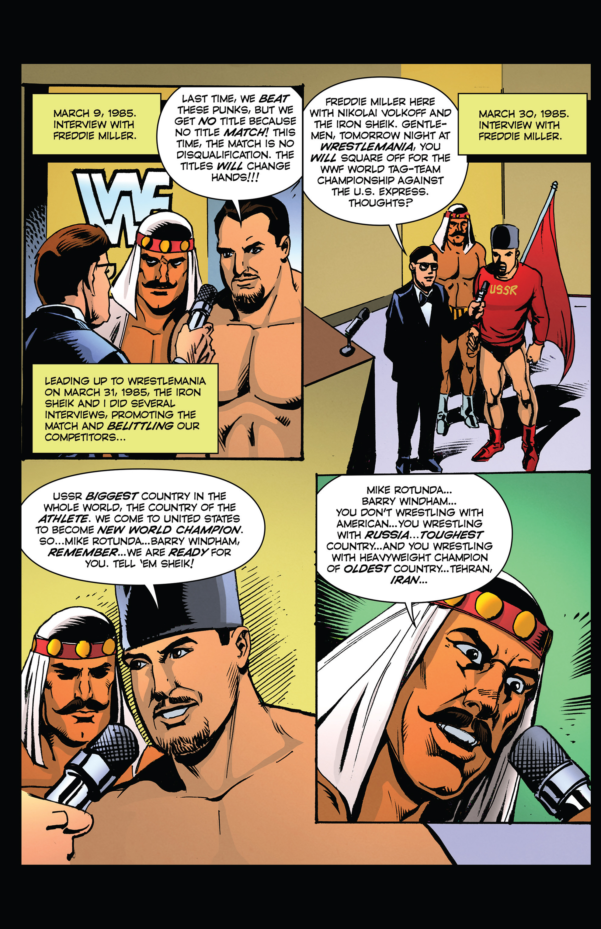 Read online Turnbuckle Titans: Nikolai Volkoff comic -  Issue #3 - 13