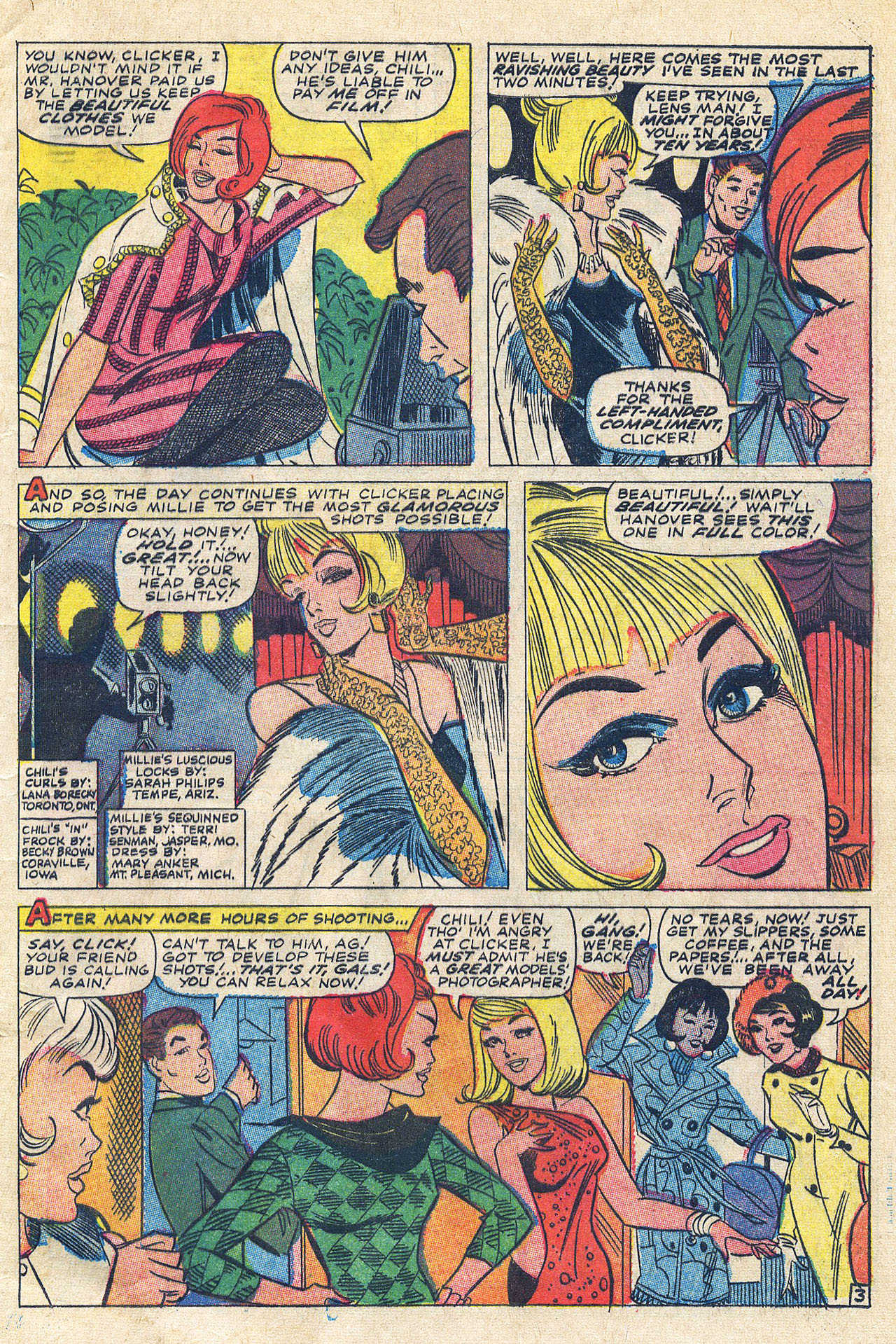 Read online Millie the Model comic -  Issue #146 - 5
