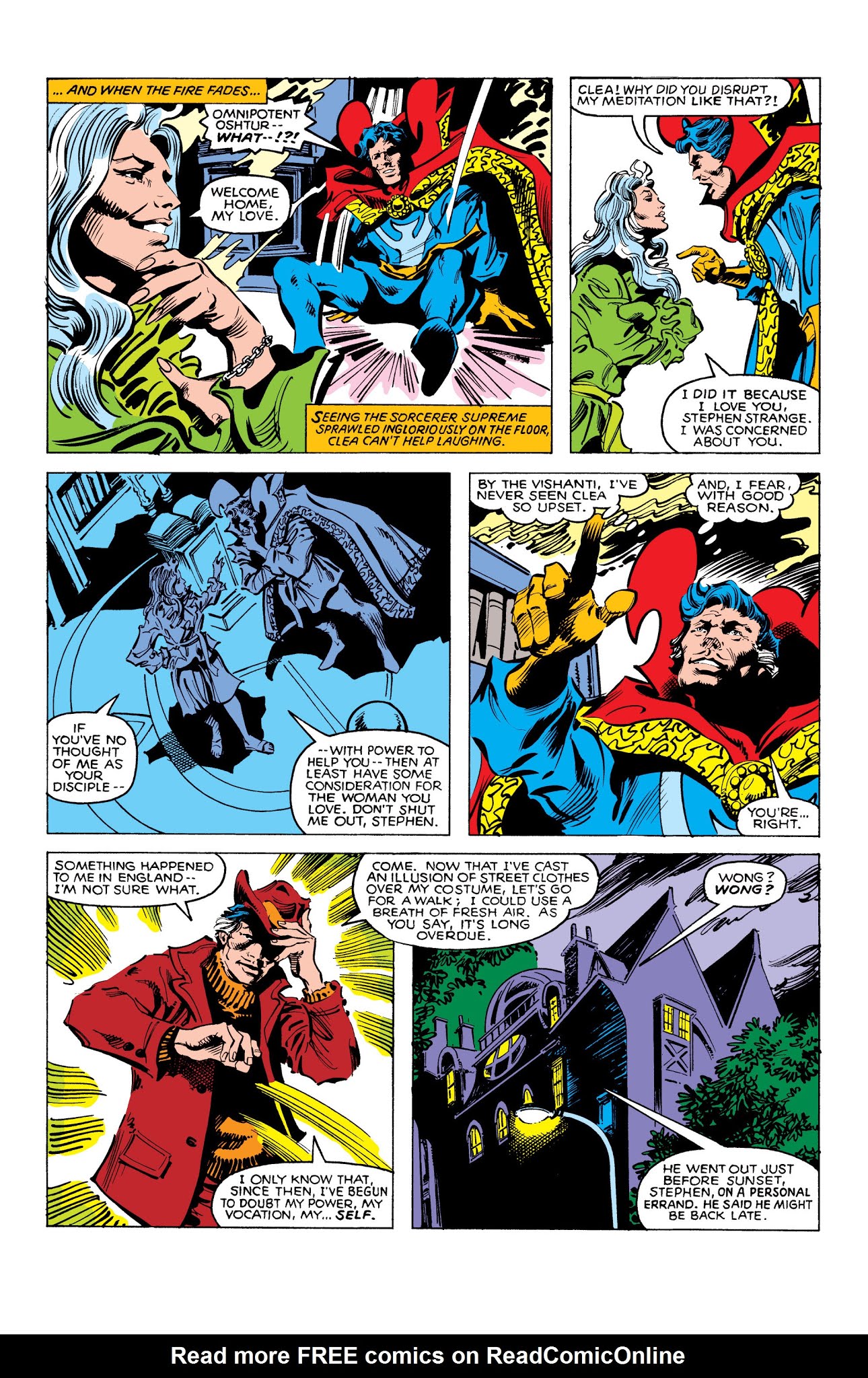 Read online Marvel Masterworks: Doctor Strange comic -  Issue # TPB 8 (Part 1) - 12