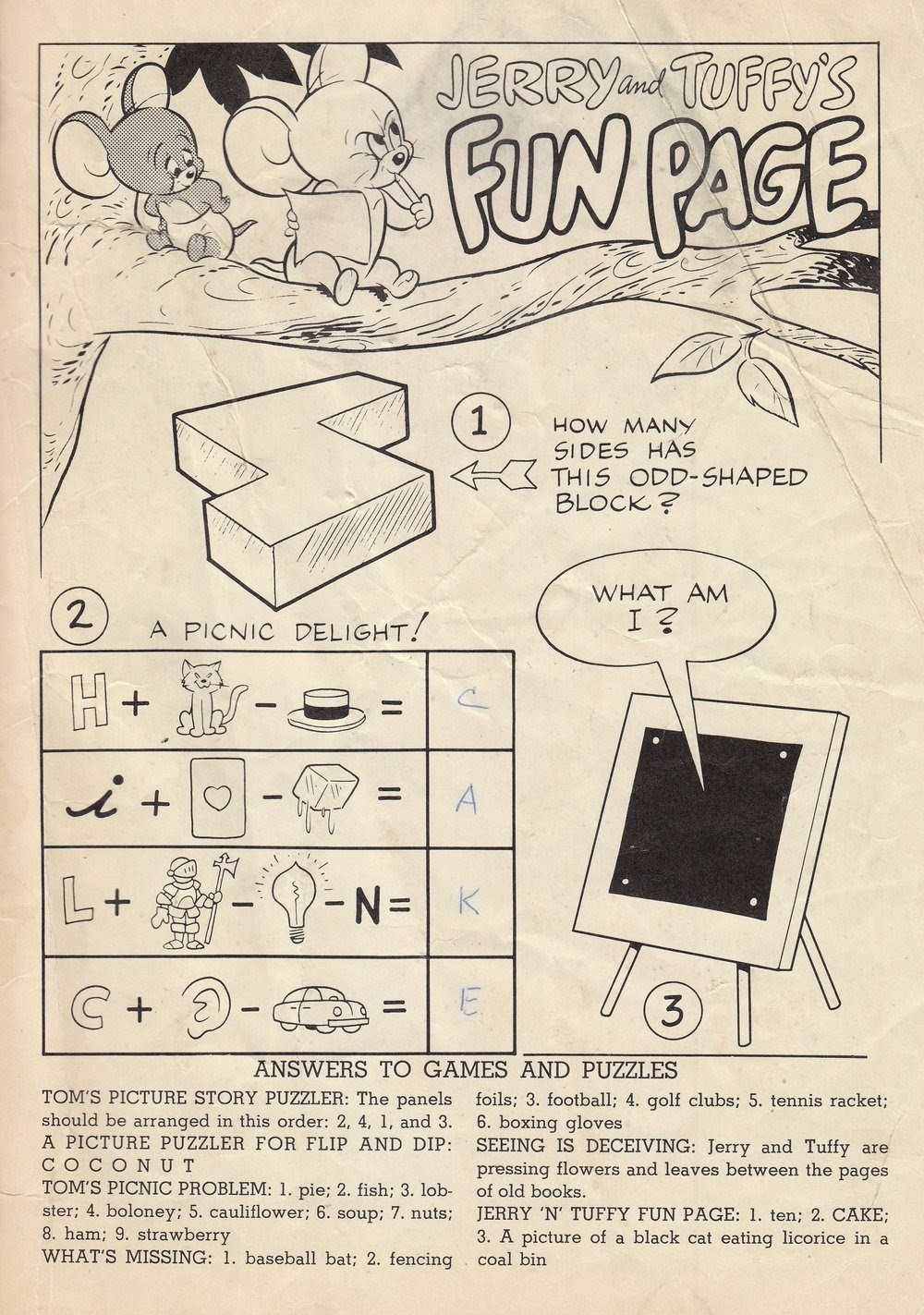 Read online Tom & Jerry Picnic Time comic -  Issue # TPB - 100