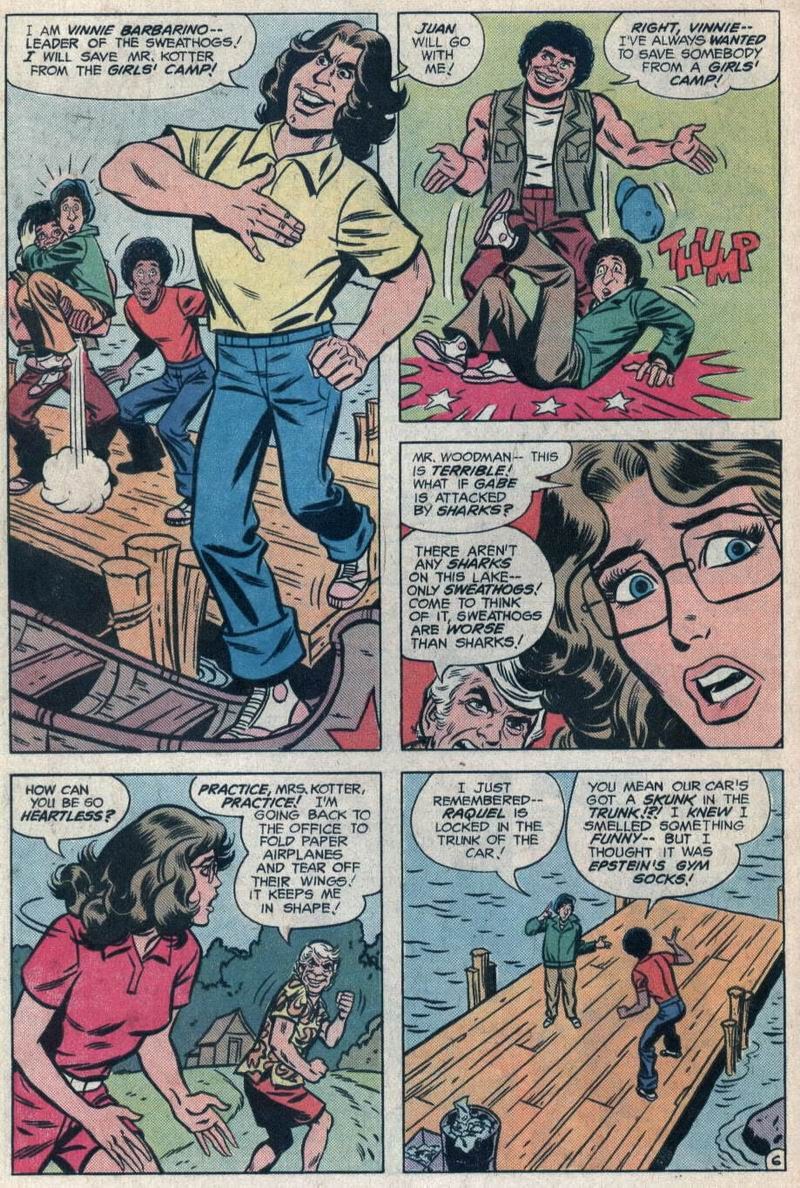 Read online Welcome Back, Kotter comic -  Issue #7 - 7