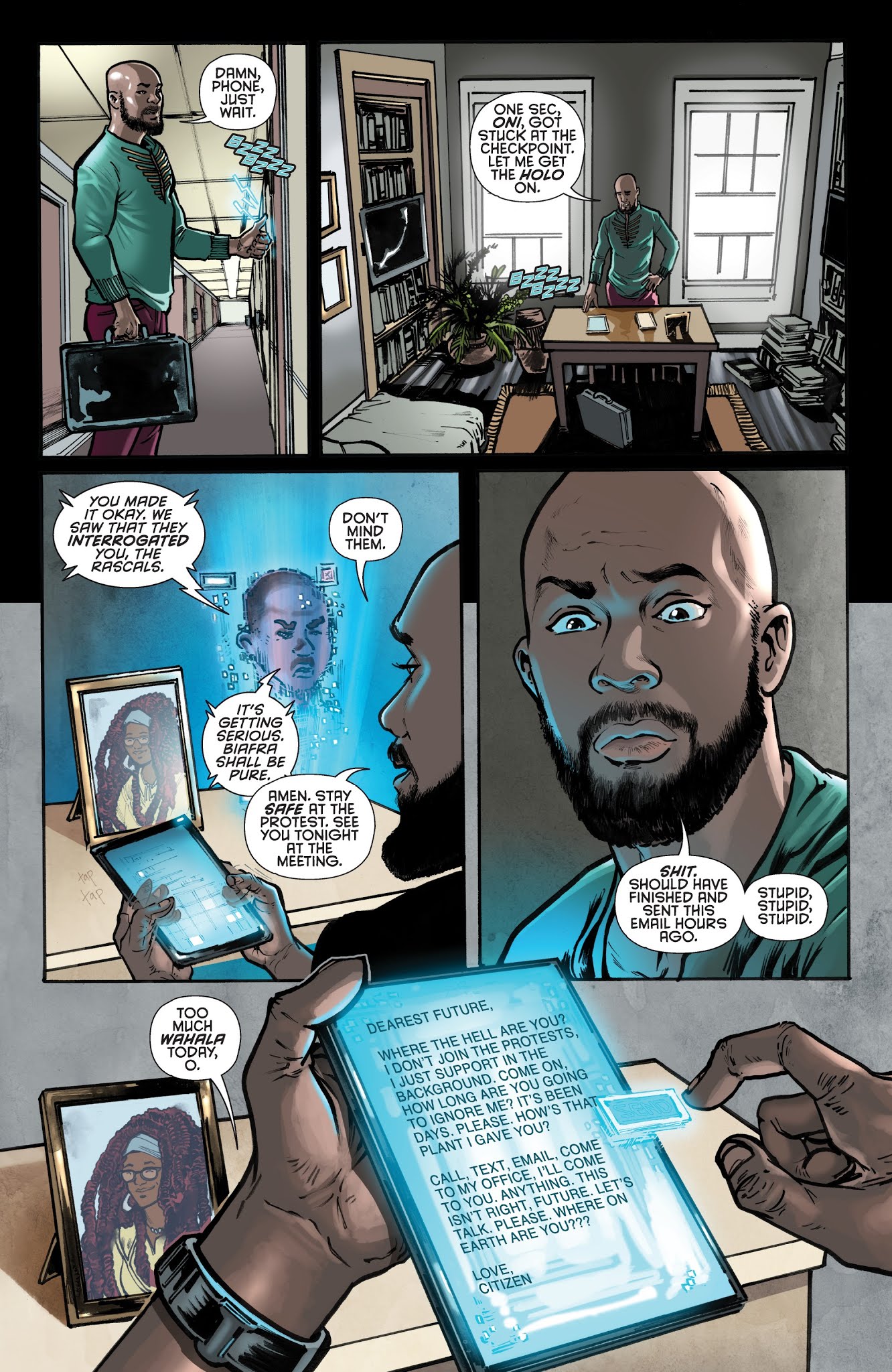 Read online LaGuardia comic -  Issue #1 - 10