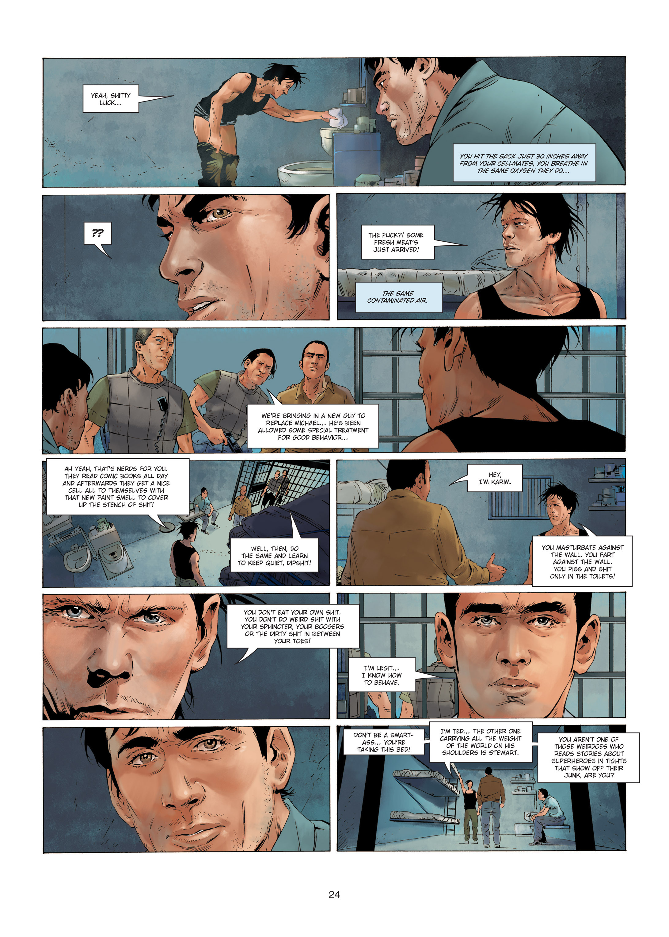 Read online Deepwater Prison comic -  Issue #1 - 24