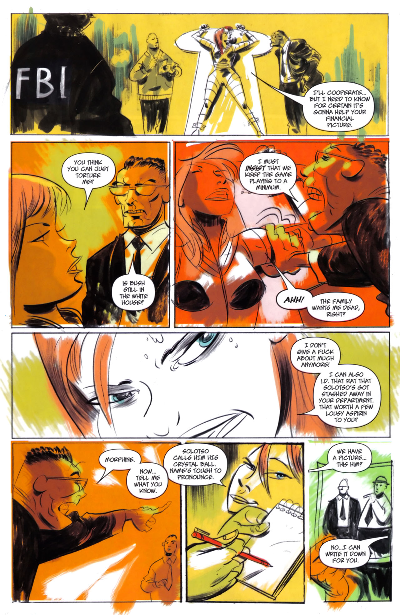 Read online Killing Girl comic -  Issue #3 - 5