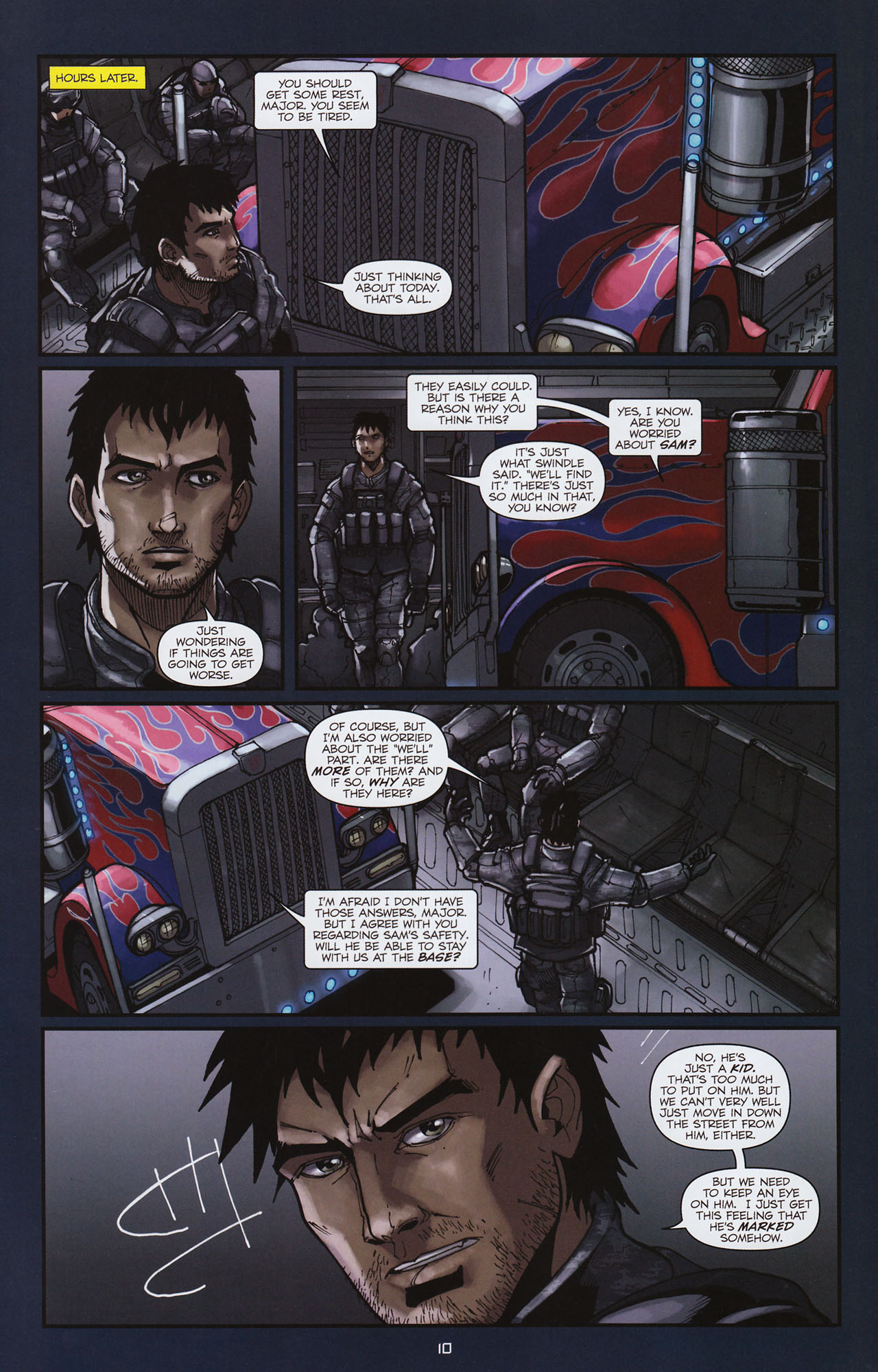 Read online Transformers: Alliance comic -  Issue #4 - 12