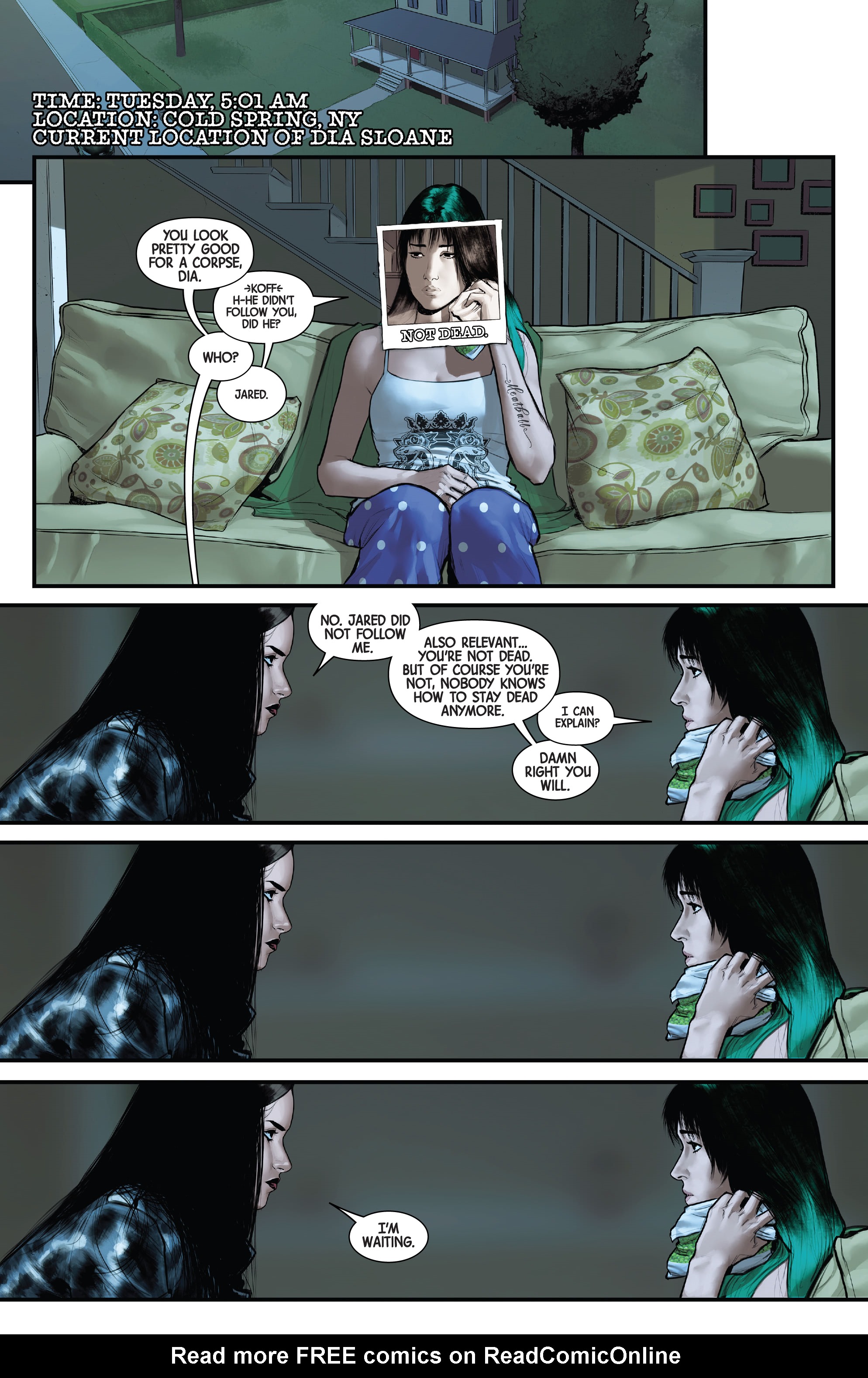 Read online Jessica Jones: Blind Spot comic -  Issue #4 - 4