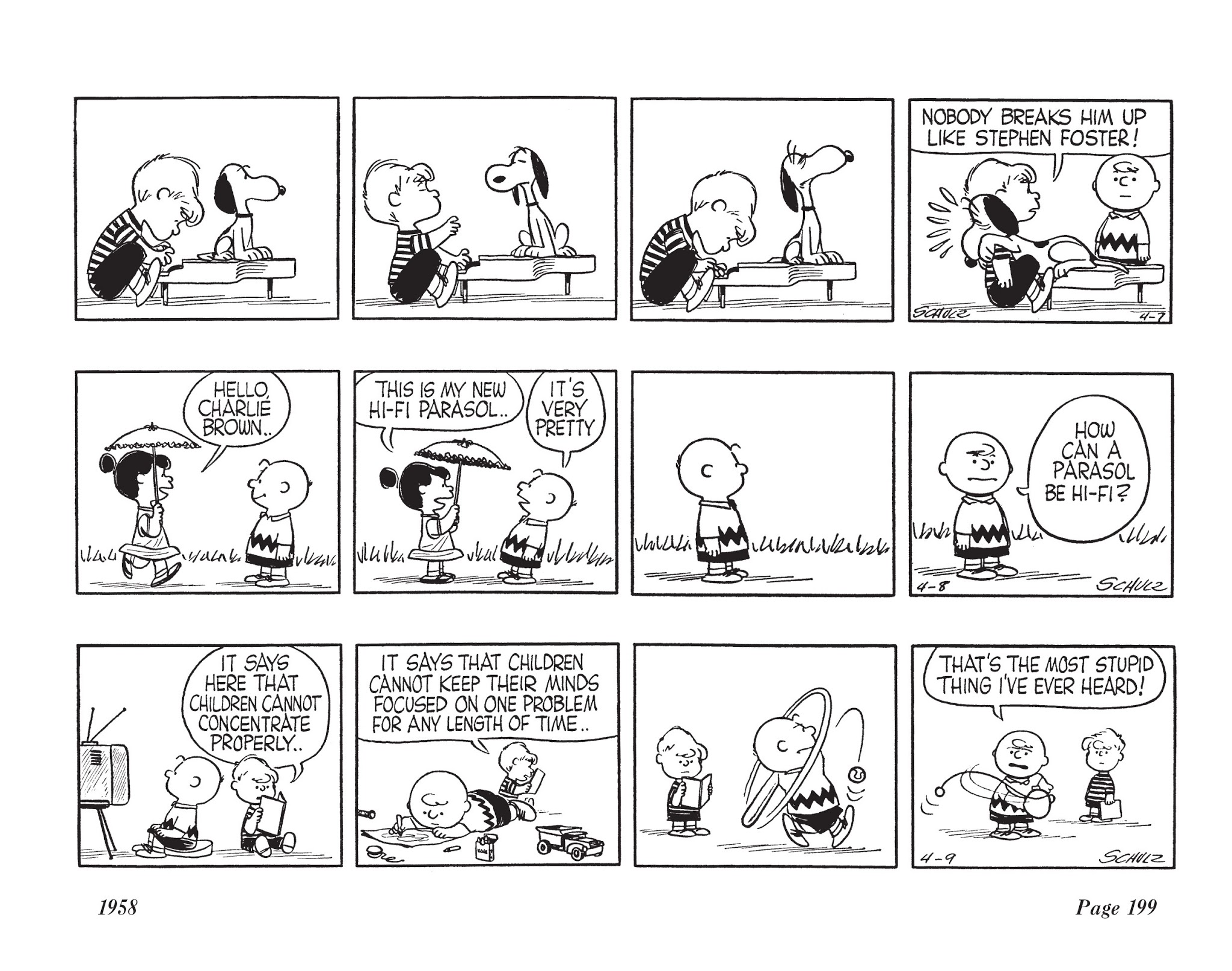 Read online The Complete Peanuts comic -  Issue # TPB 4 - 213