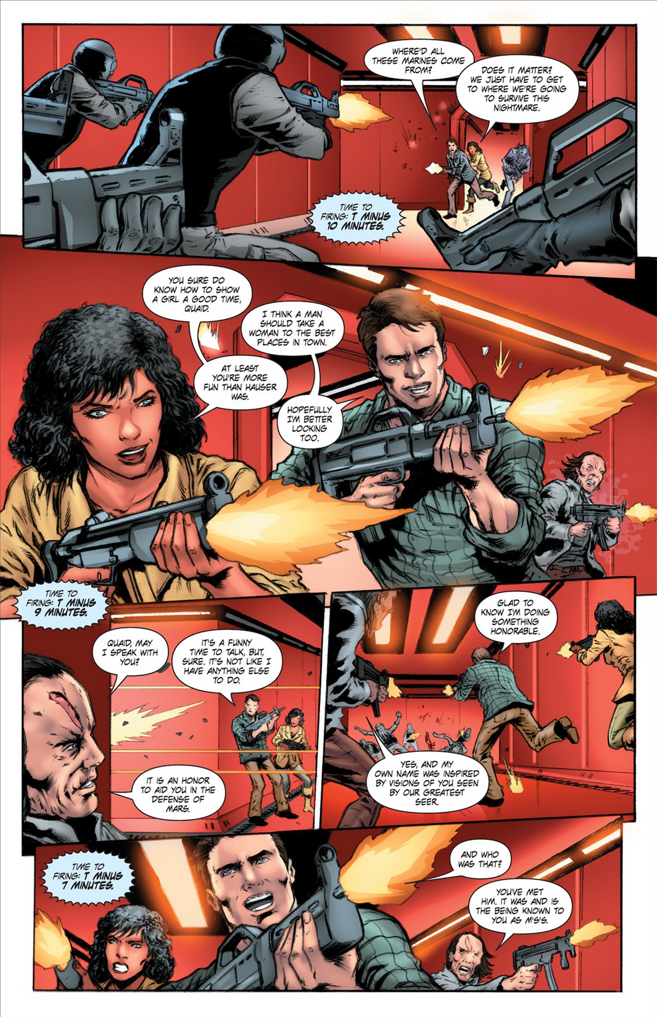 Read online Total Recall comic -  Issue #4 - 22