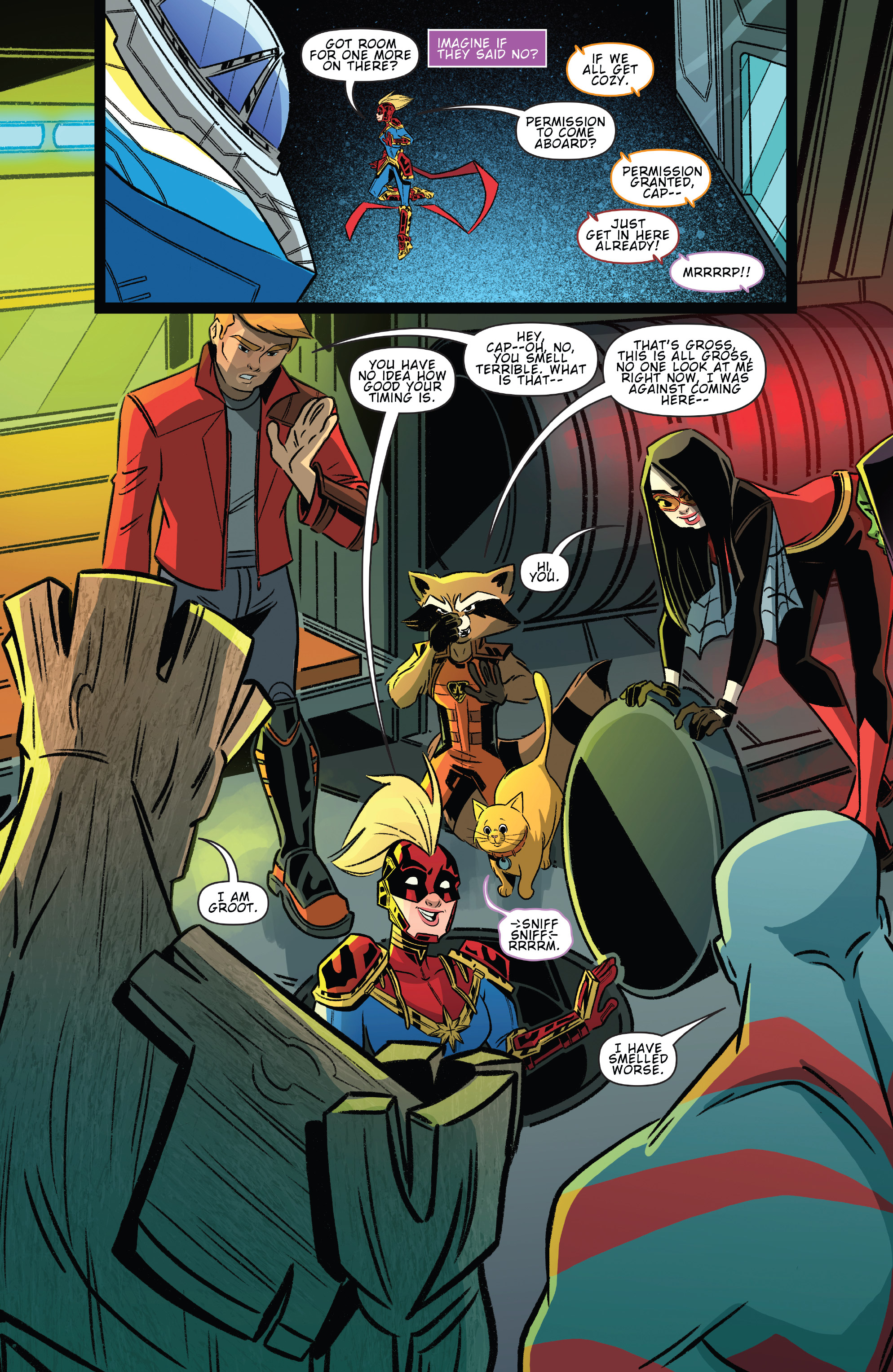 Read online Marvel Action: Captain Marvel comic -  Issue #3 - 4