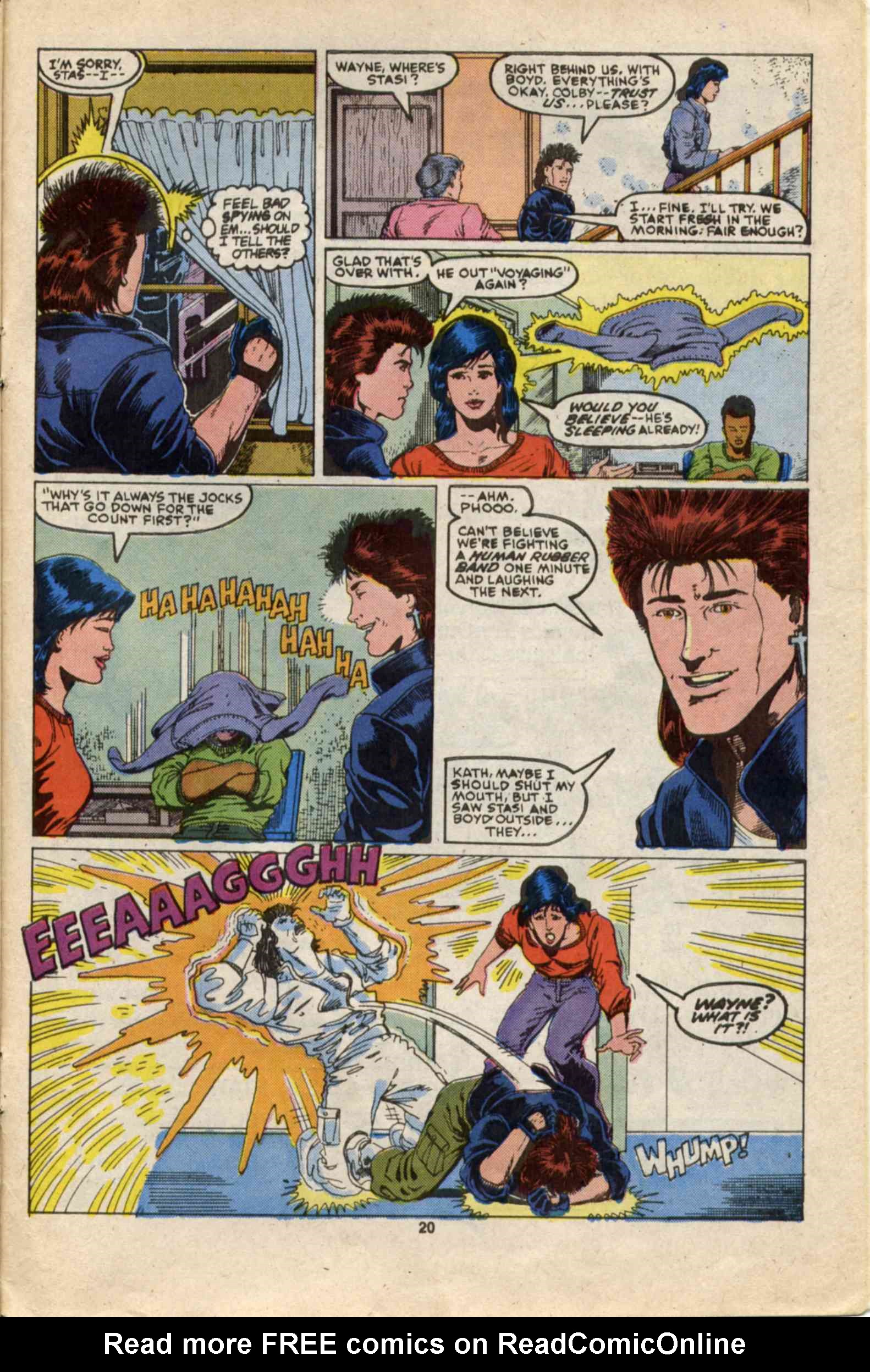 Read online Psi-Force comic -  Issue #17 - 21