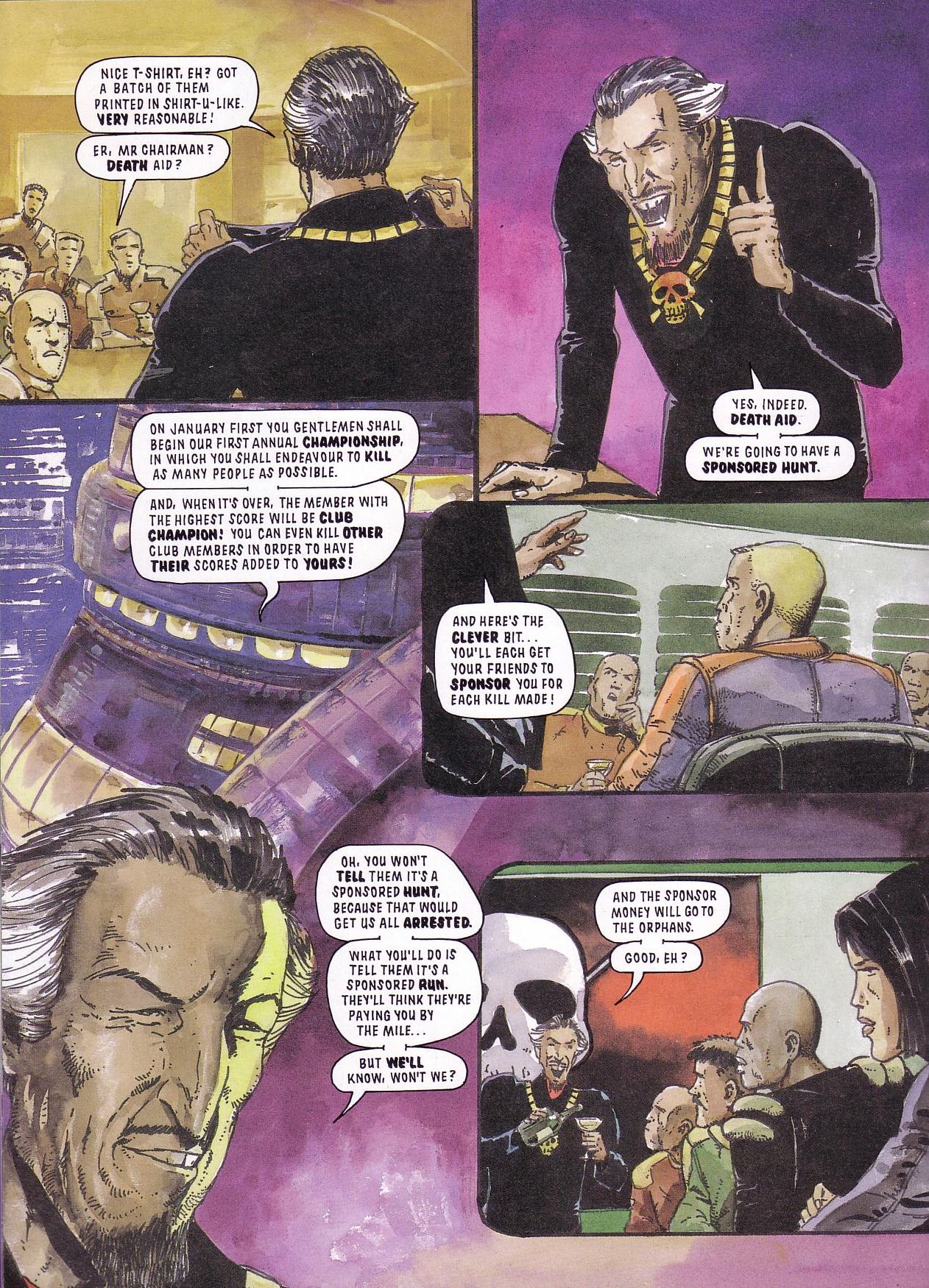 Read online Judge Dredd: Death Aid comic -  Issue # TPB - 8