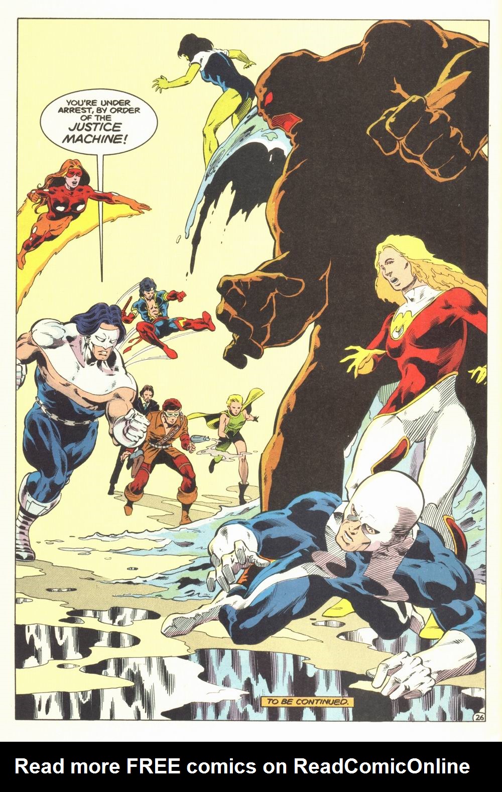 Read online Justice Machine featuring The Elementals comic -  Issue #1 - 27