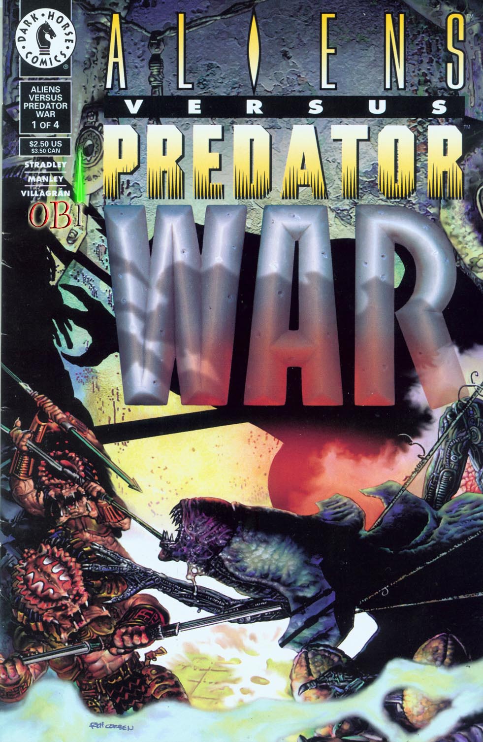Read online Aliens vs. Predator: War comic -  Issue #1 - 1