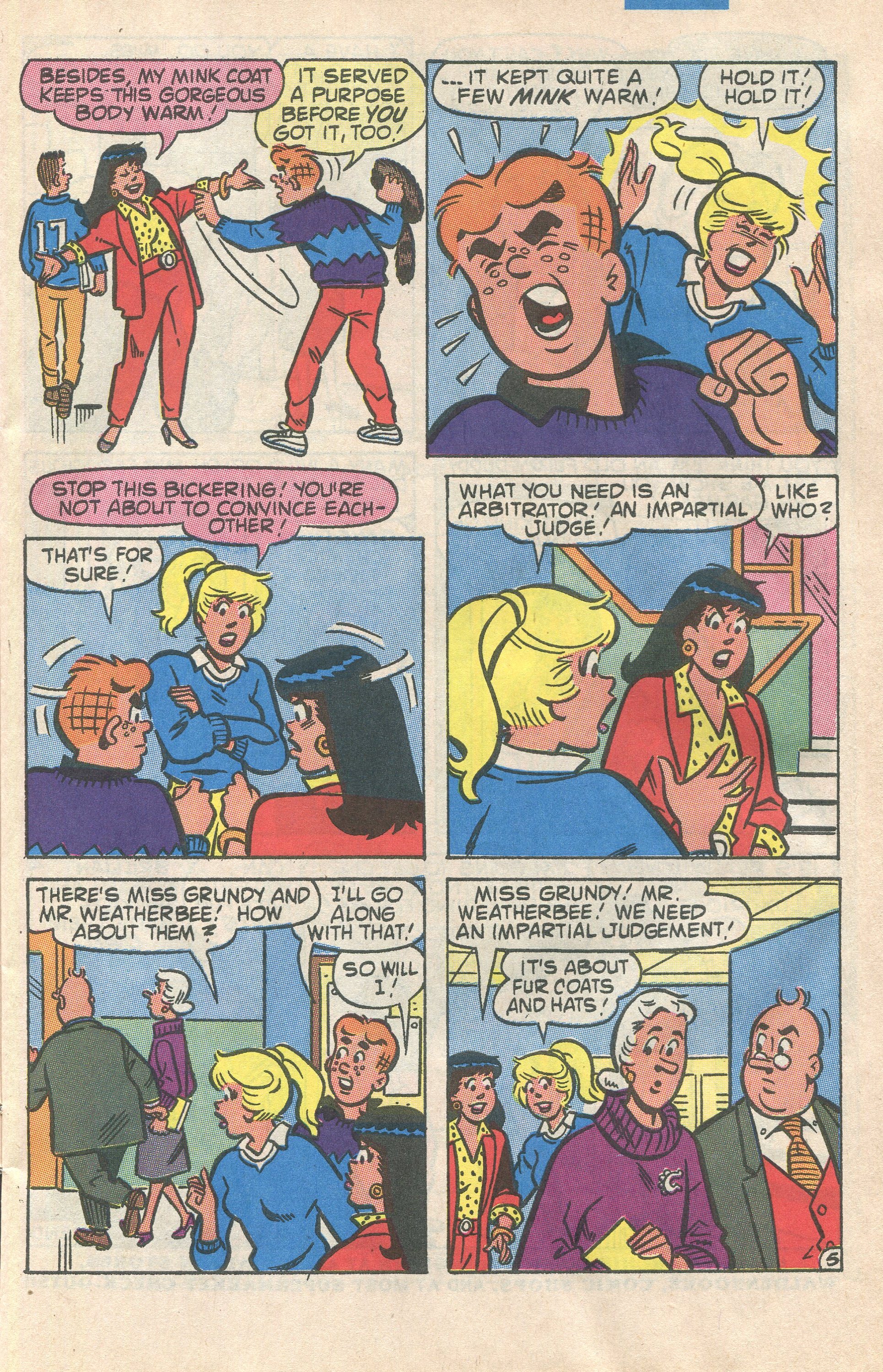 Read online Archie (1960) comic -  Issue #377 - 7