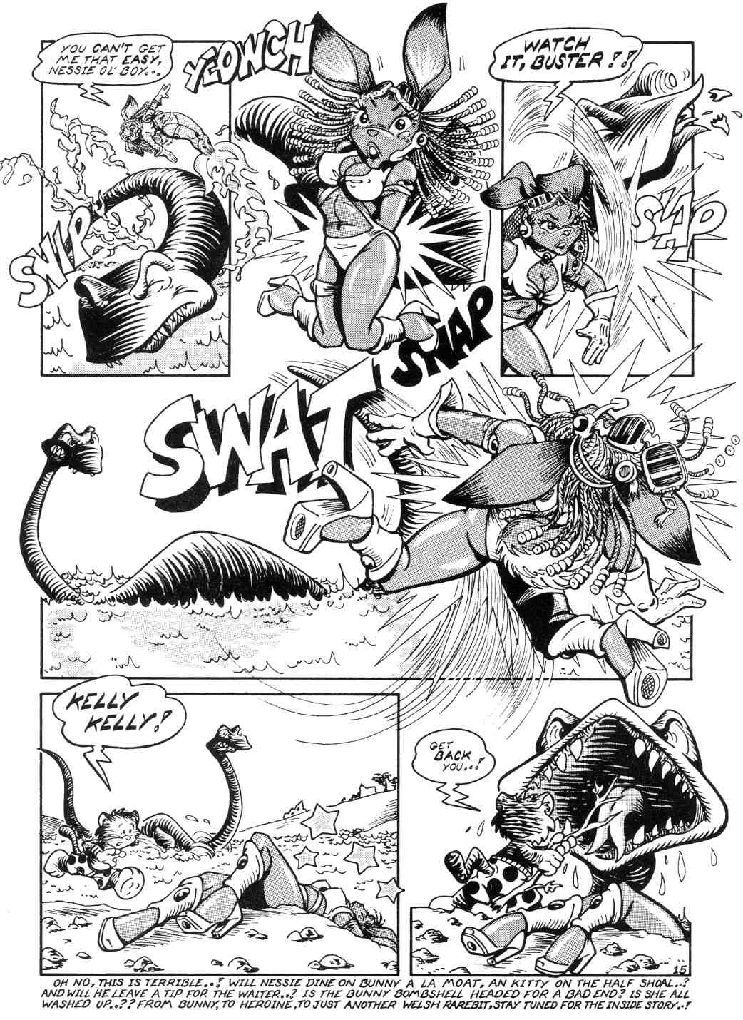 Read online Army  Surplus Komikz Featuring: Cutey Bunny comic -  Issue #3 - 17