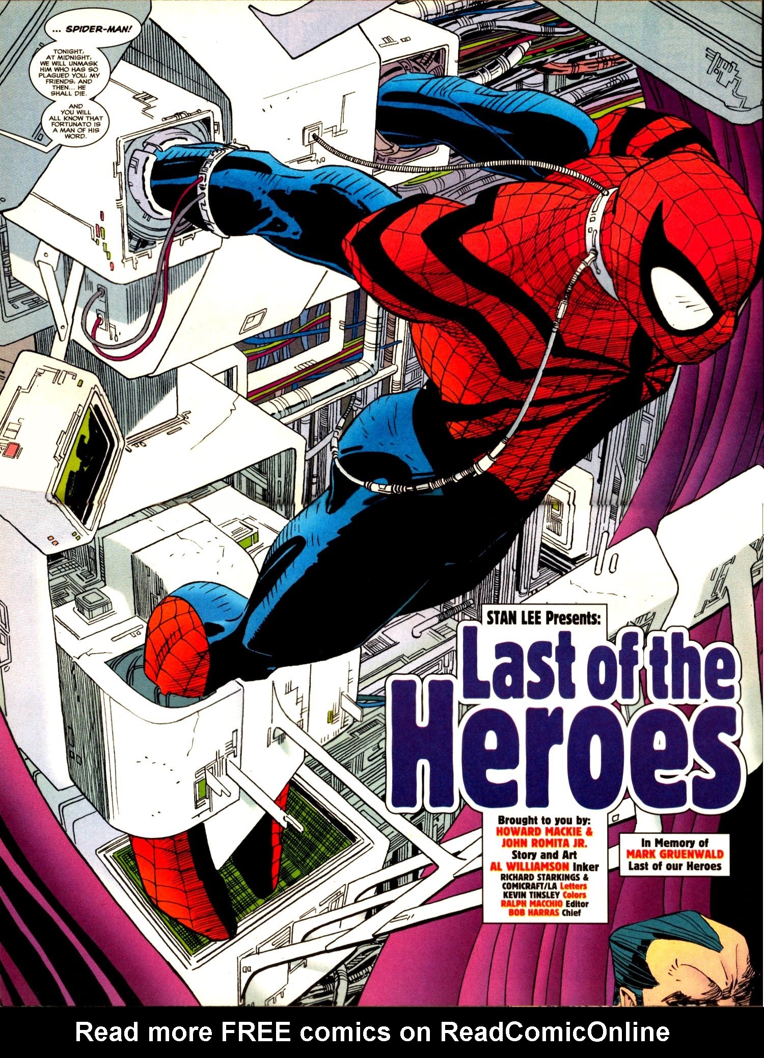 Read online Spider-Man (1990) comic -  Issue #74 - Last Of The Heroes - 7