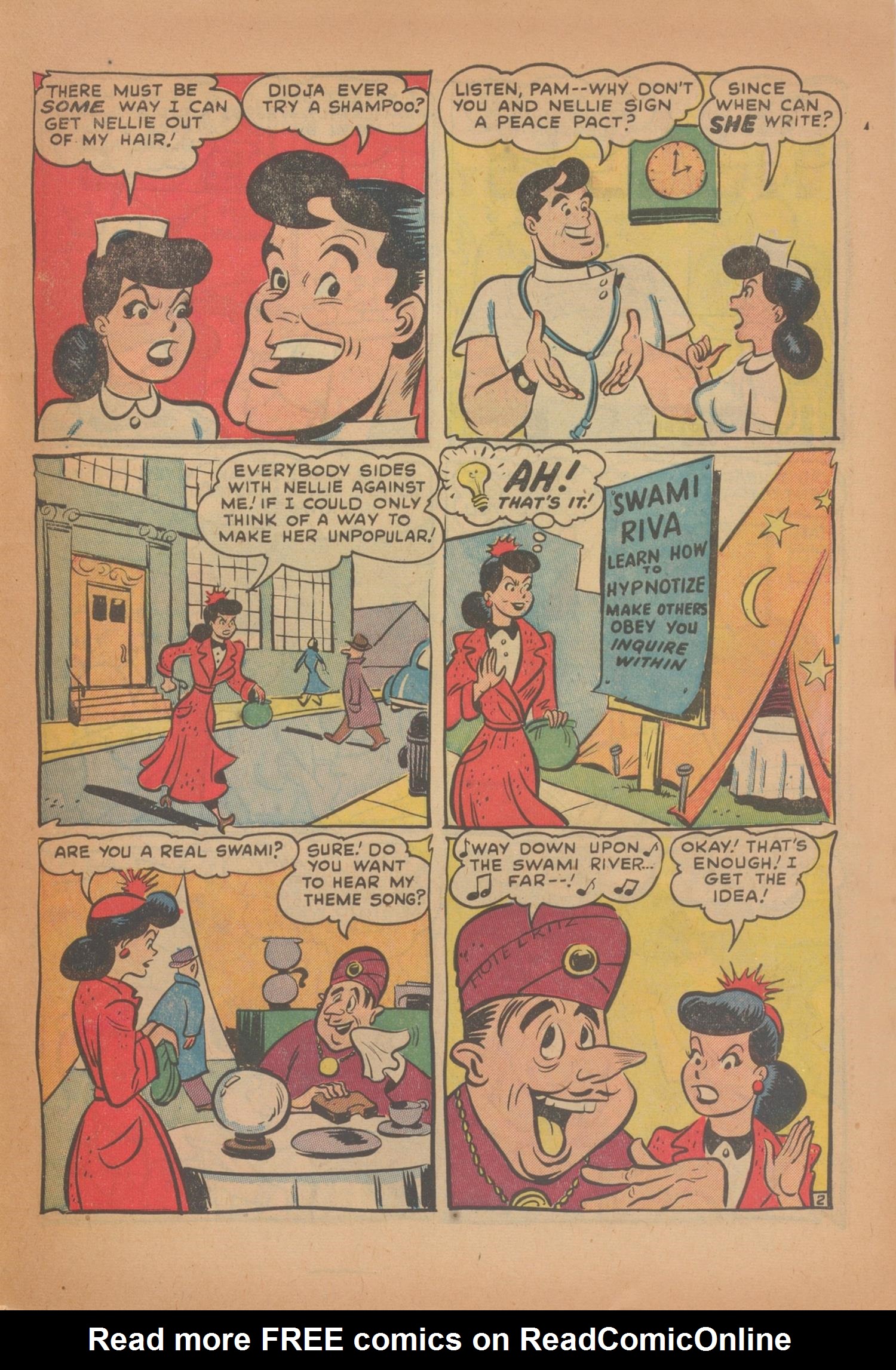 Read online Nellie The Nurse (1945) comic -  Issue #28 - 27