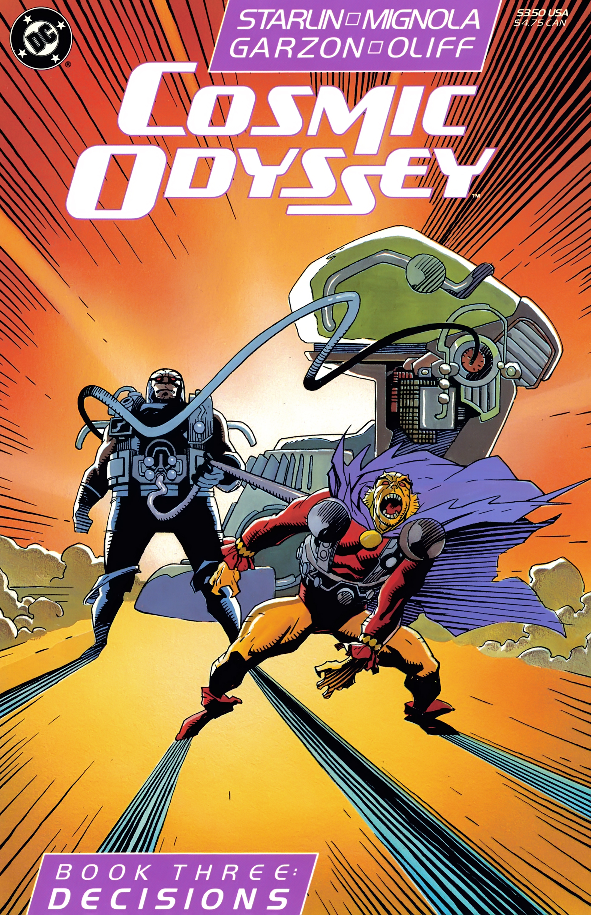 Read online Cosmic Odyssey comic -  Issue #3 - 1