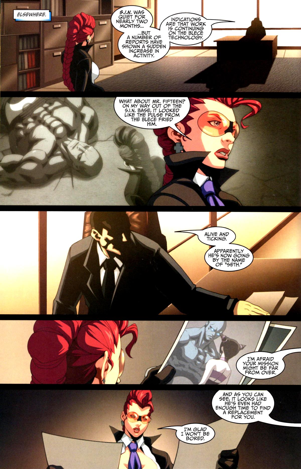 Read online Street Fighter IV comic -  Issue #4 - 24