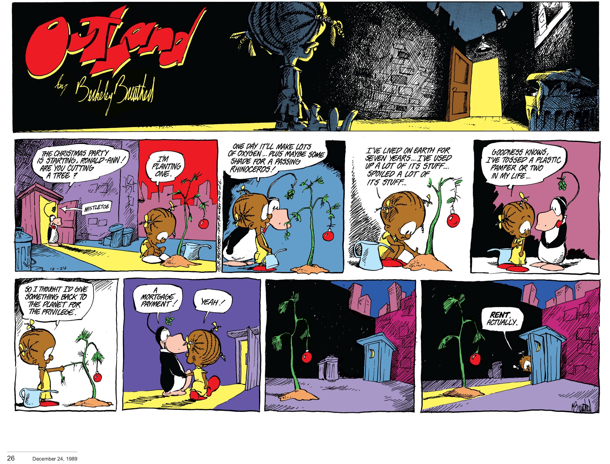 Read online Berkeley Breathed’s Outland comic -  Issue # TPB (Part 1) - 27