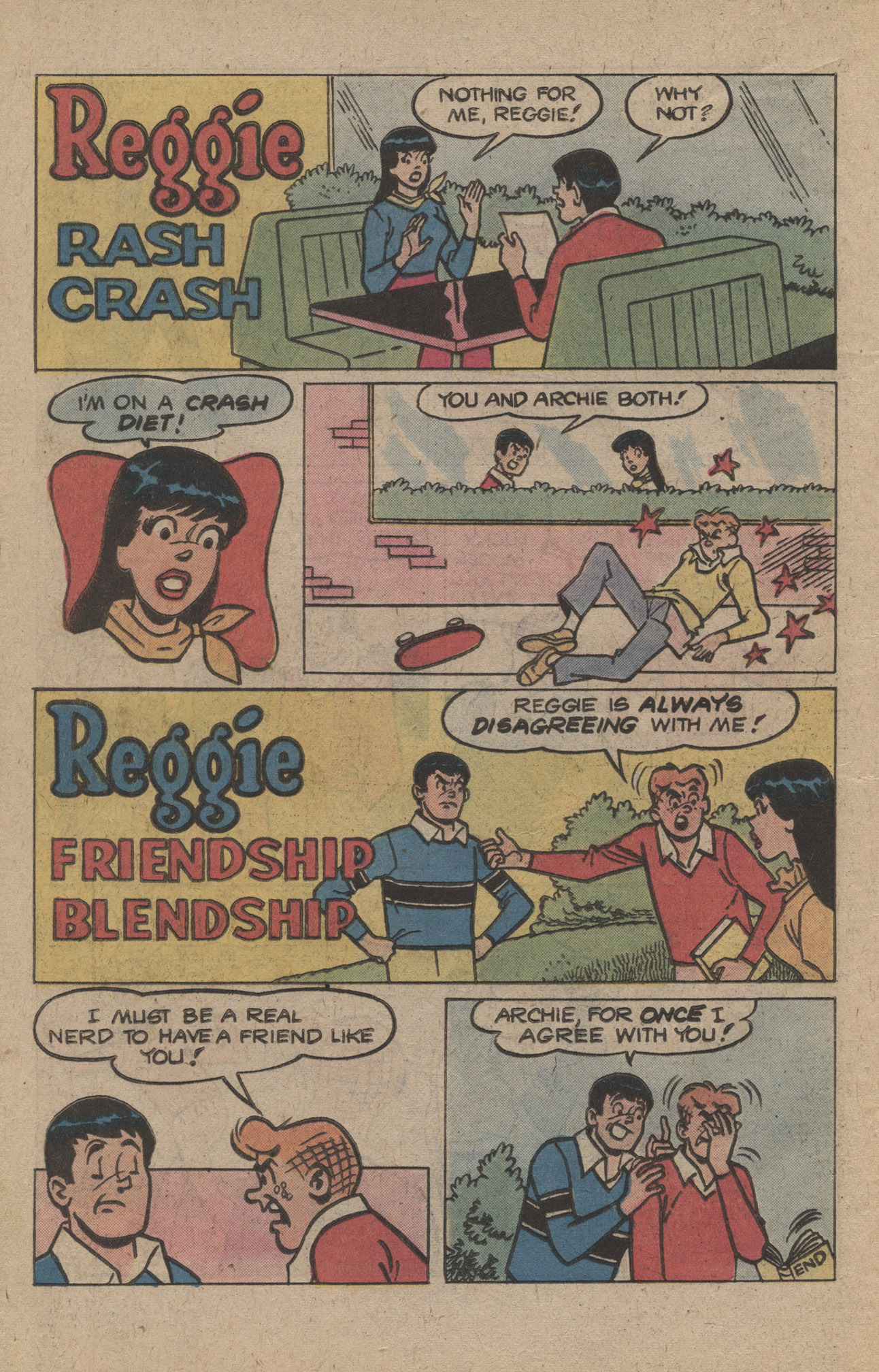 Read online Reggie and Me (1966) comic -  Issue #111 - 8