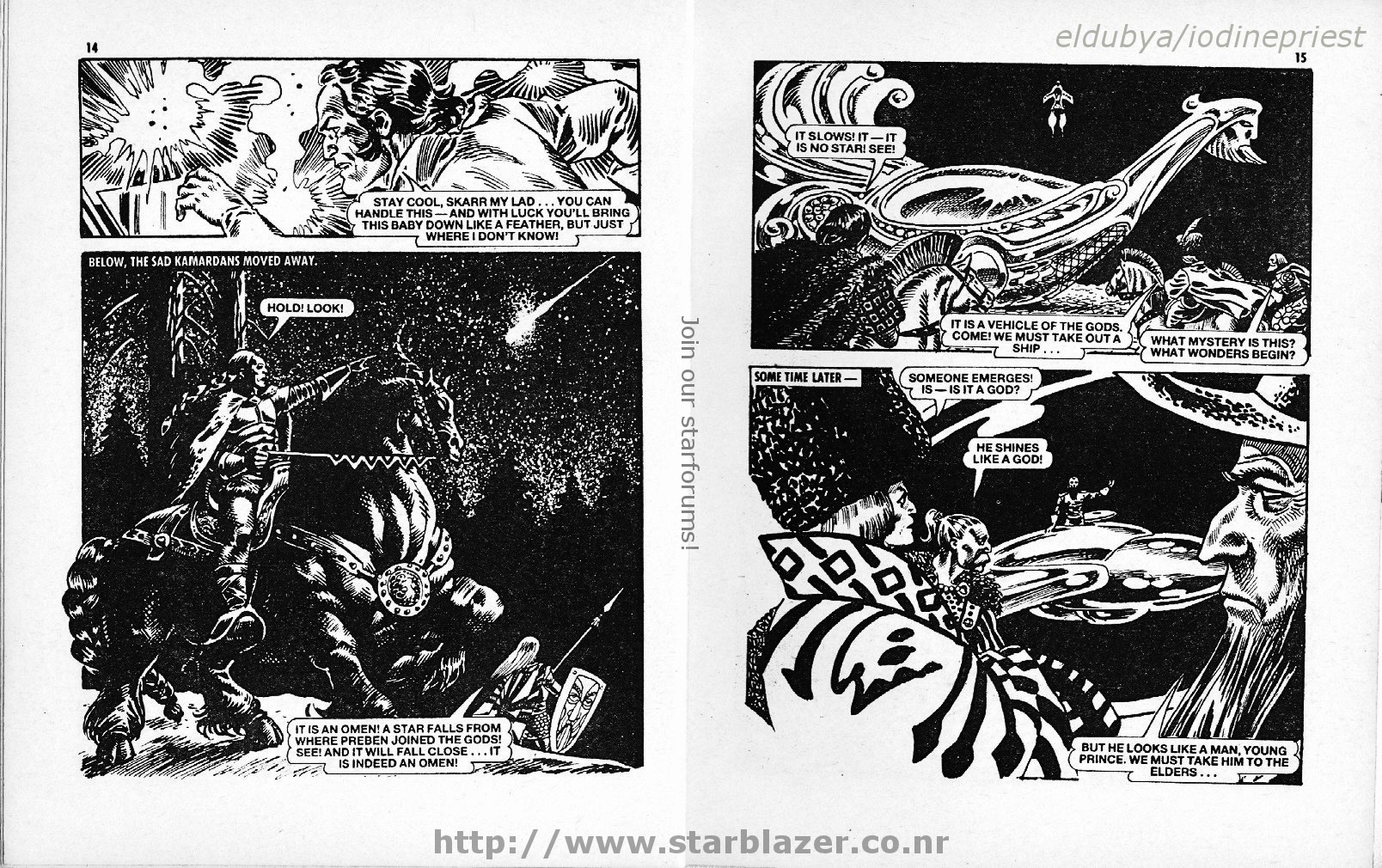 Read online Starblazer comic -  Issue #196 - 9