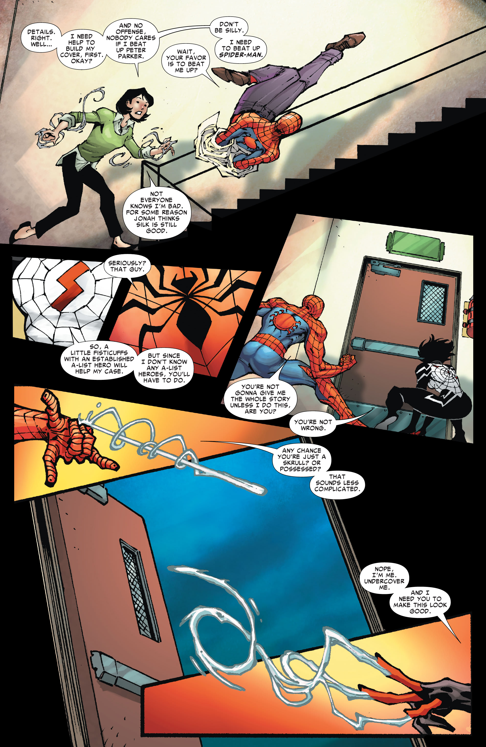 Read online Silk: Out of the Spider-Verse comic -  Issue # TPB 2 (Part 1) - 6