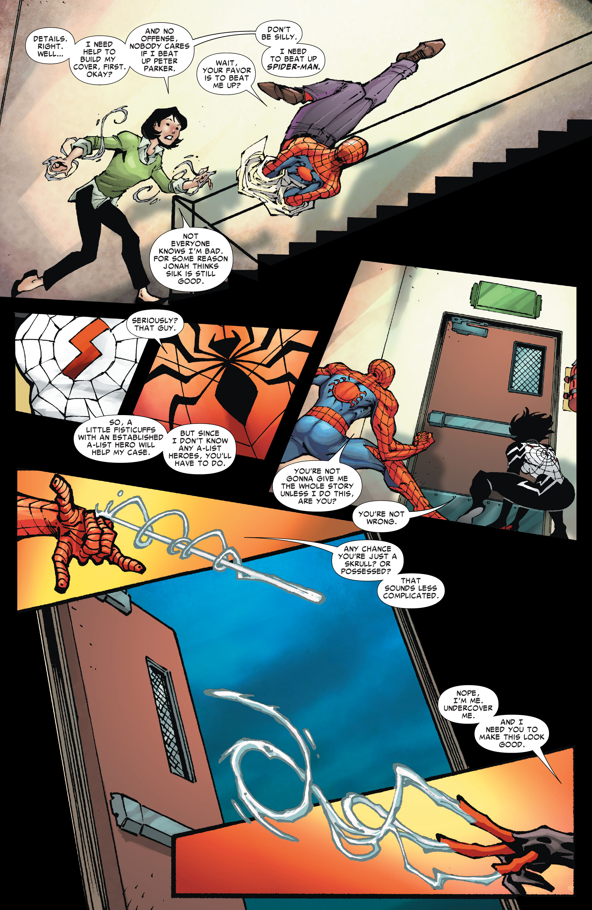 Read online Silk: Out of the Spider-Verse comic -  Issue # TPB 2 (Part 1) - 6