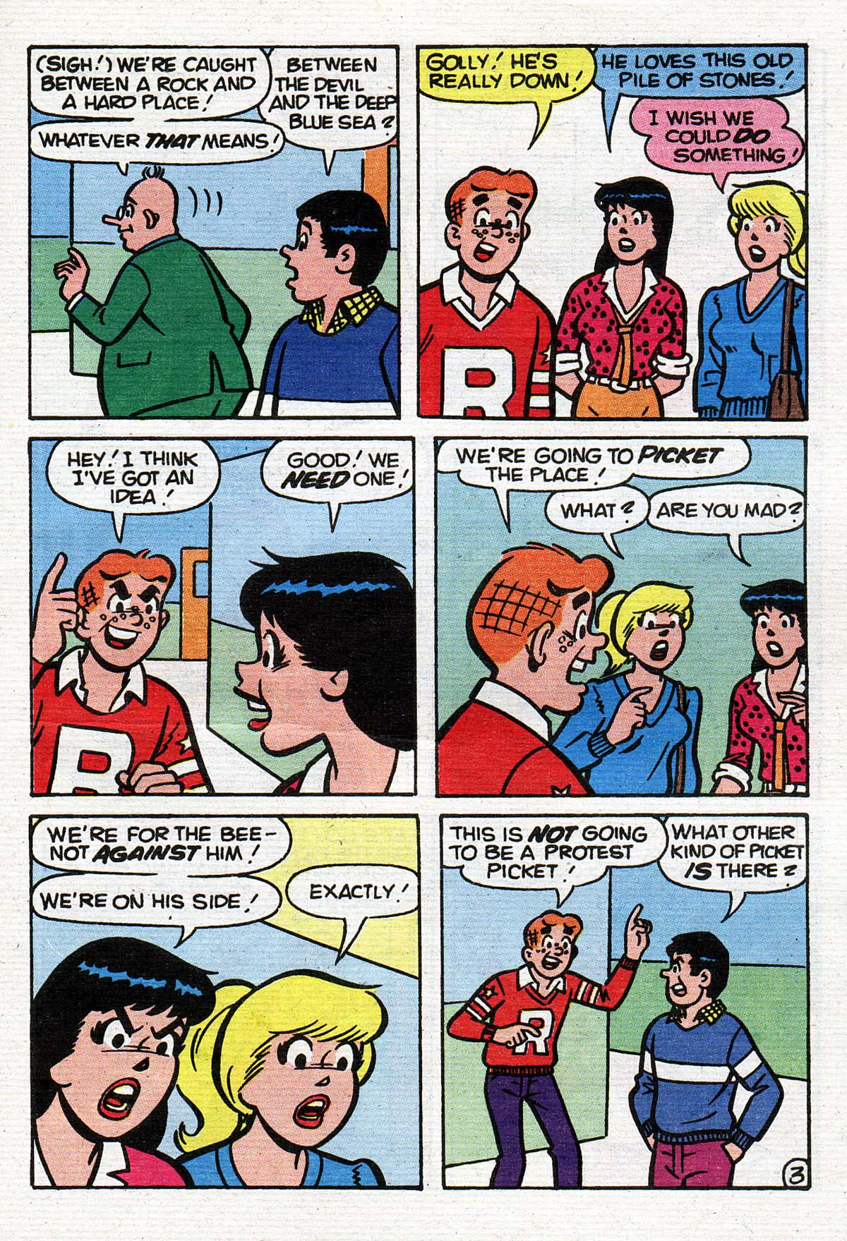 Read online Betty and Veronica Digest Magazine comic -  Issue #54 - 158