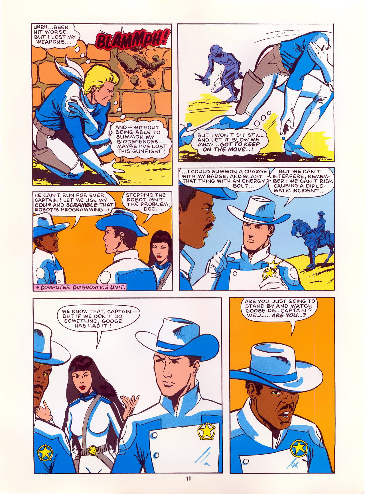 Read online Adventures of the Galaxy Rangers comic -  Issue #2 - 11