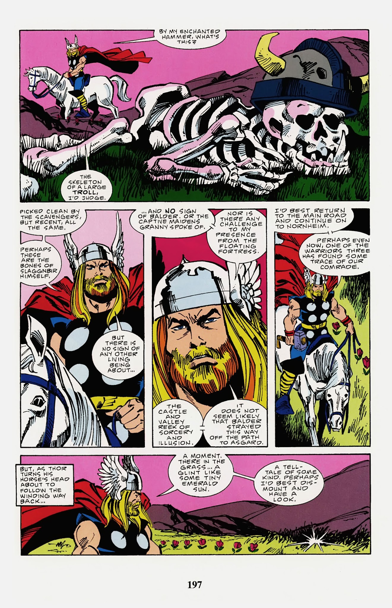 Read online Thor Visionaries: Walter Simonson comic -  Issue # TPB 3 - 199