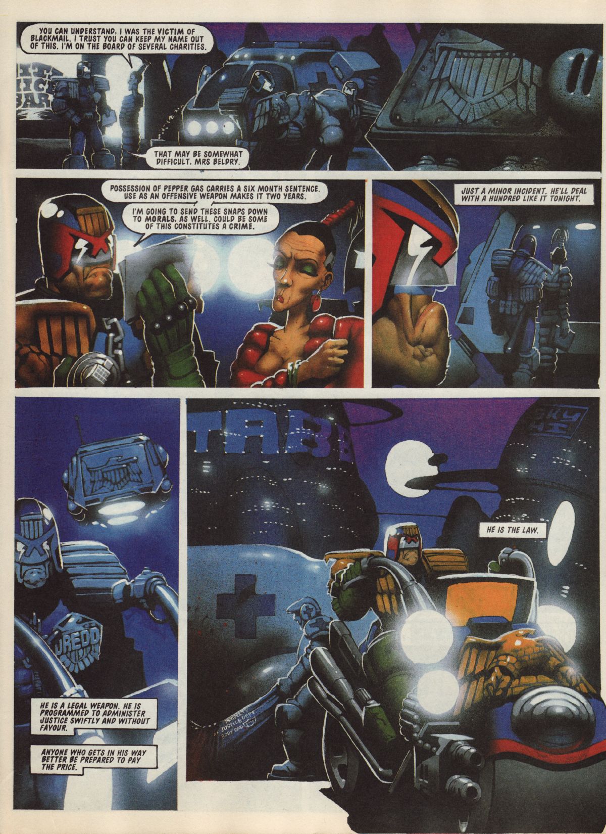 Read online Judge Dredd Megazine (vol. 3) comic -  Issue #17 - 12