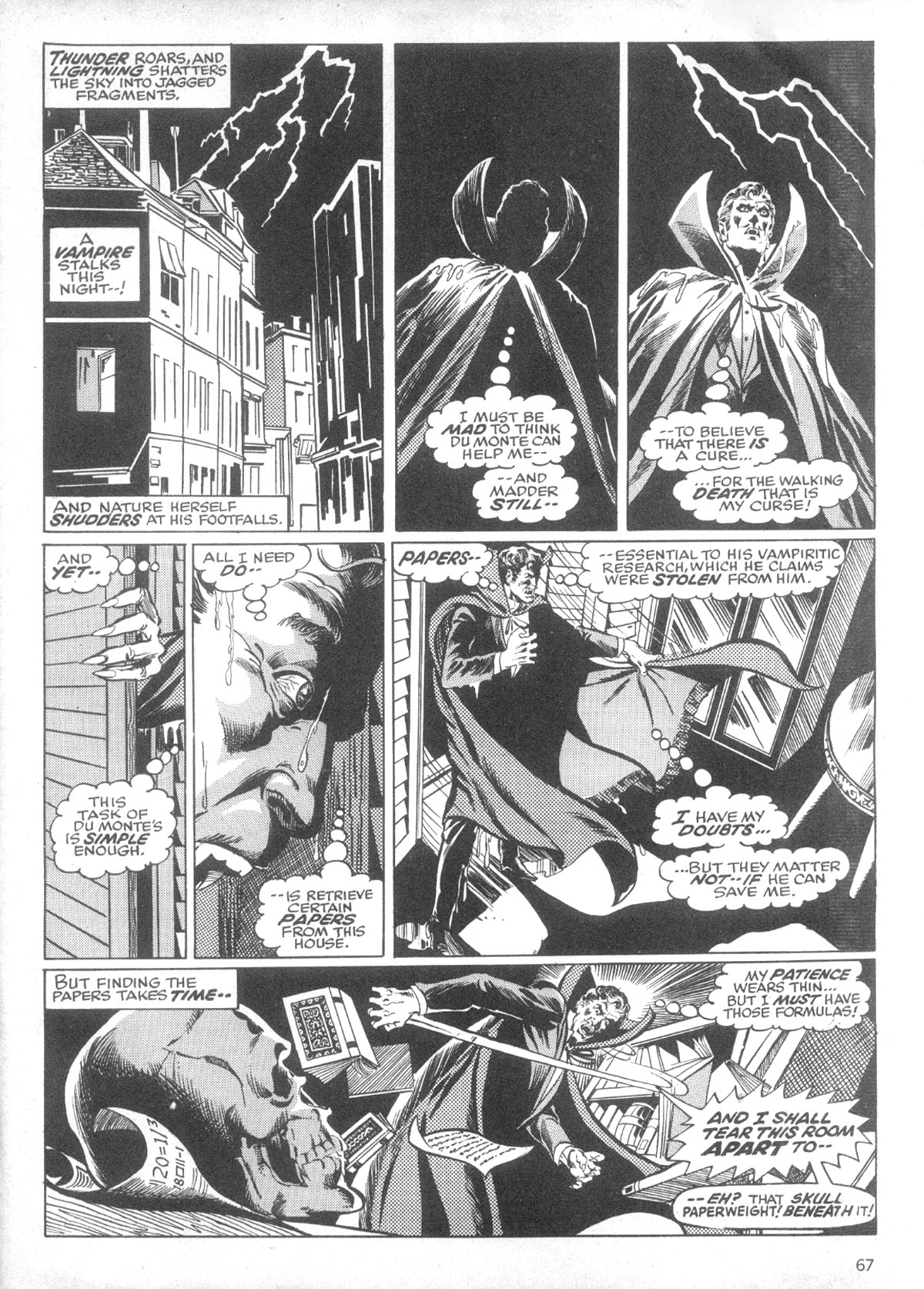 Read online Dracula Lives comic -  Issue # _Annual 1 - 67