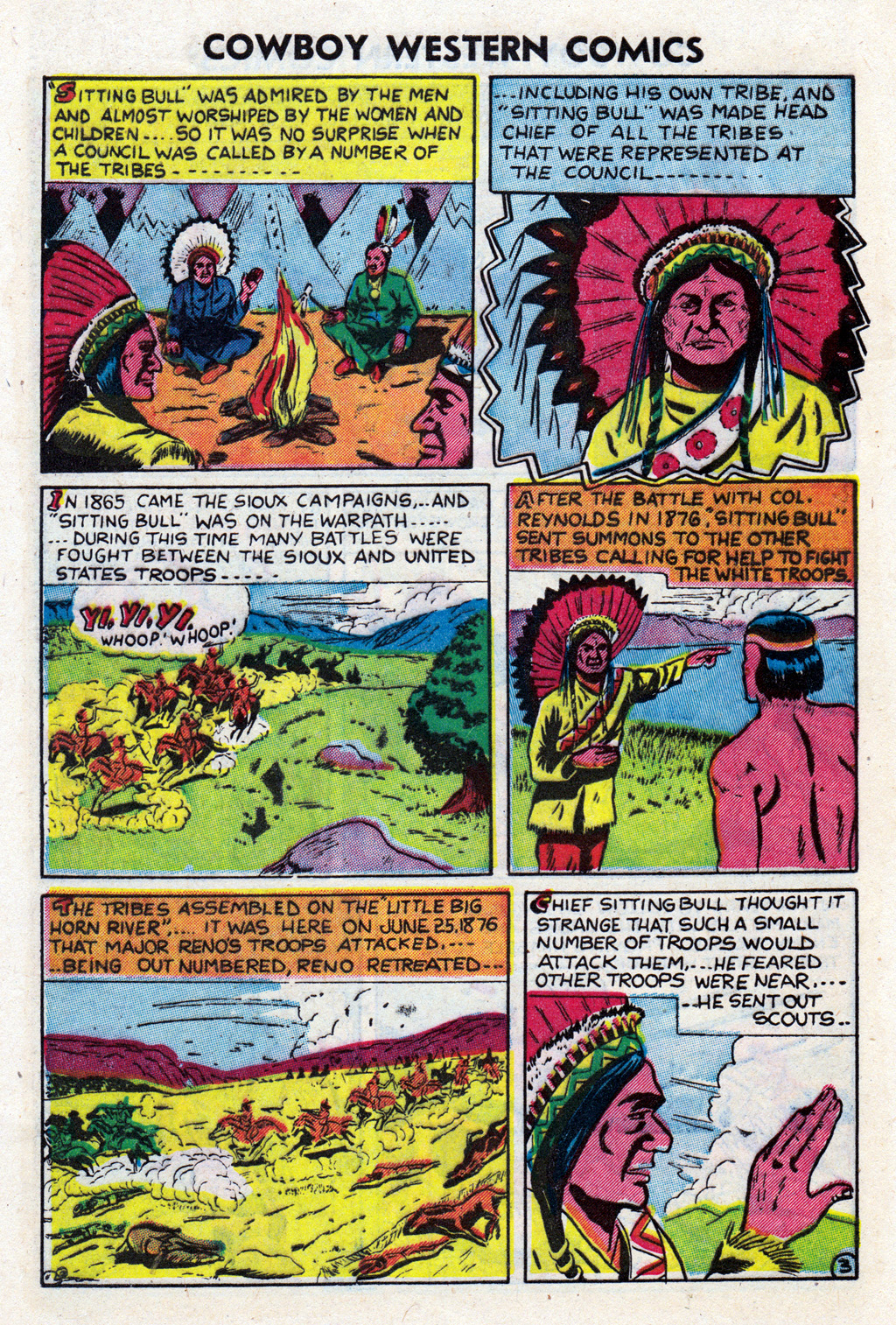 Read online Cowboy Western Comics (1948) comic -  Issue #36 - 28