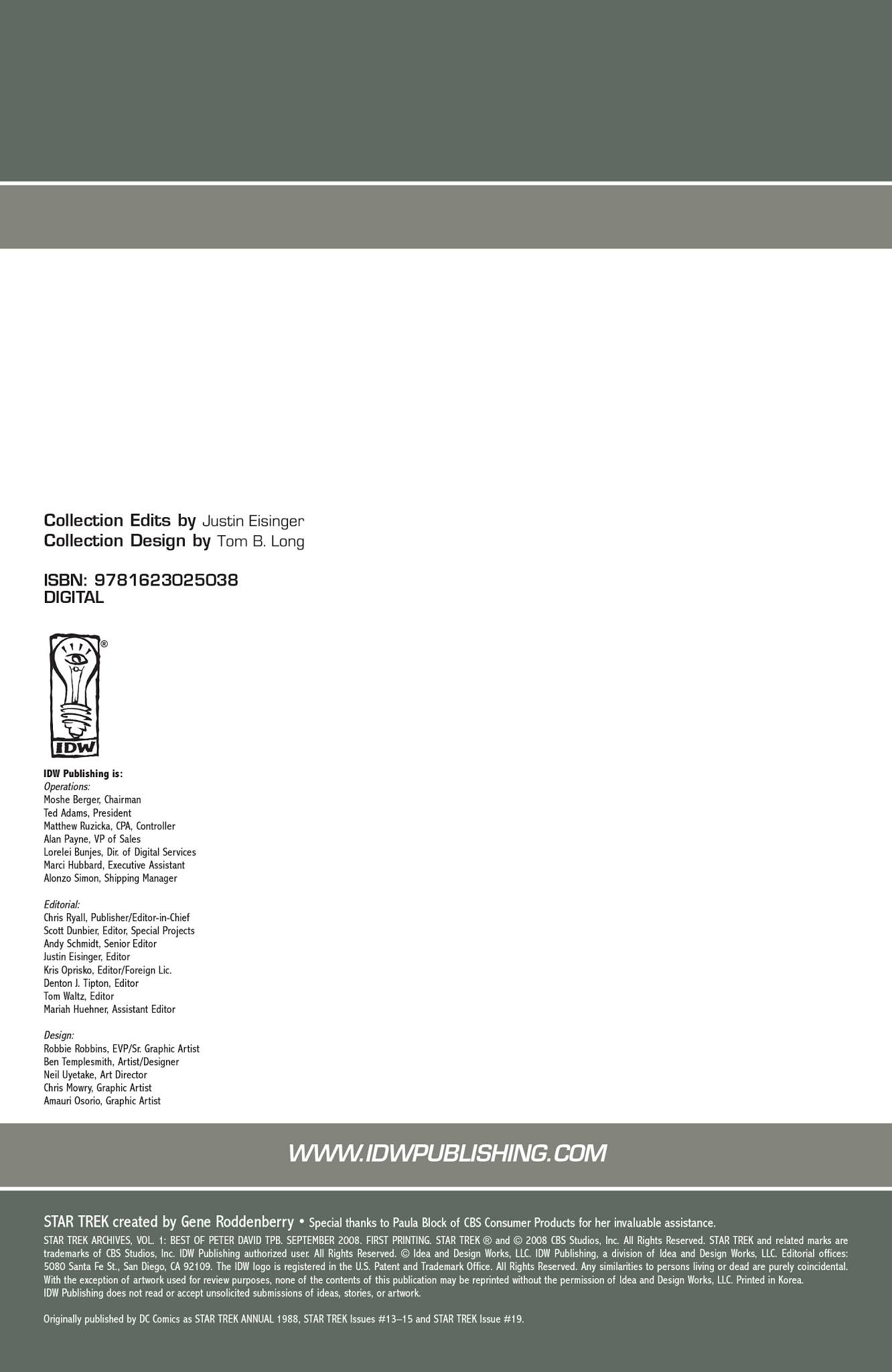 Read online Star Trek Archives comic -  Issue # TPB 1 (Part 1) - 3