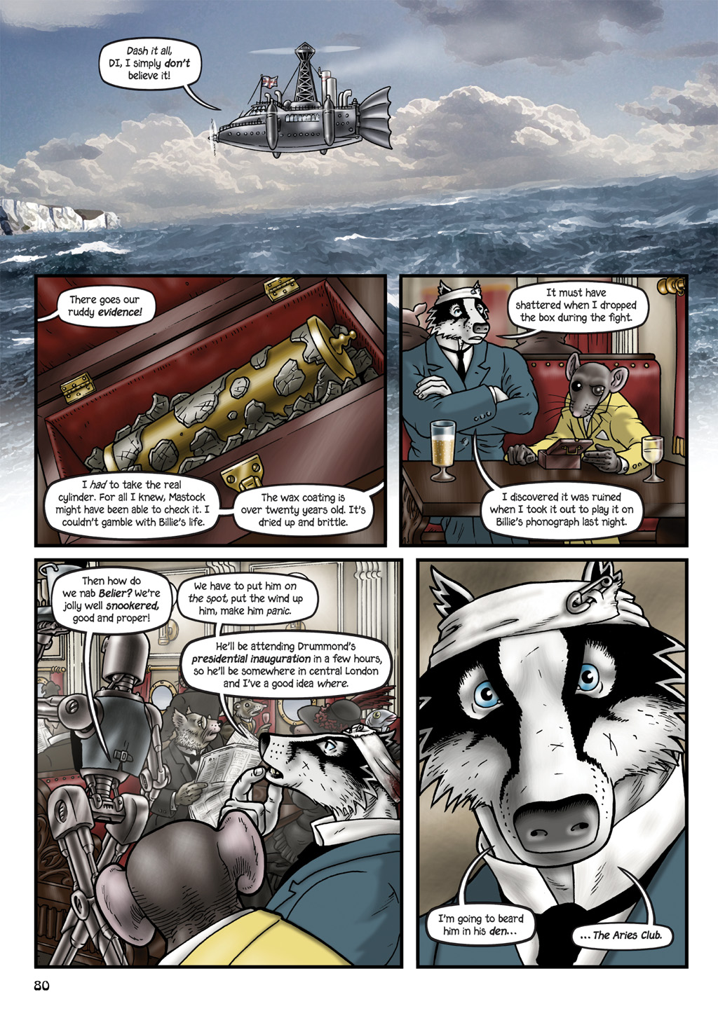 Read online Grandville comic -  Issue # Vol. 2 Mon Amour - 83