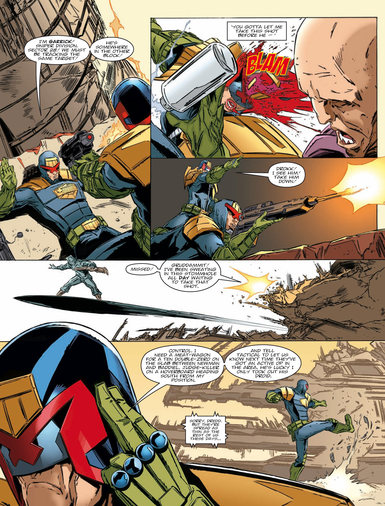 Read online Judge Dredd Megazine (Vol. 5) comic -  Issue #342 - 6