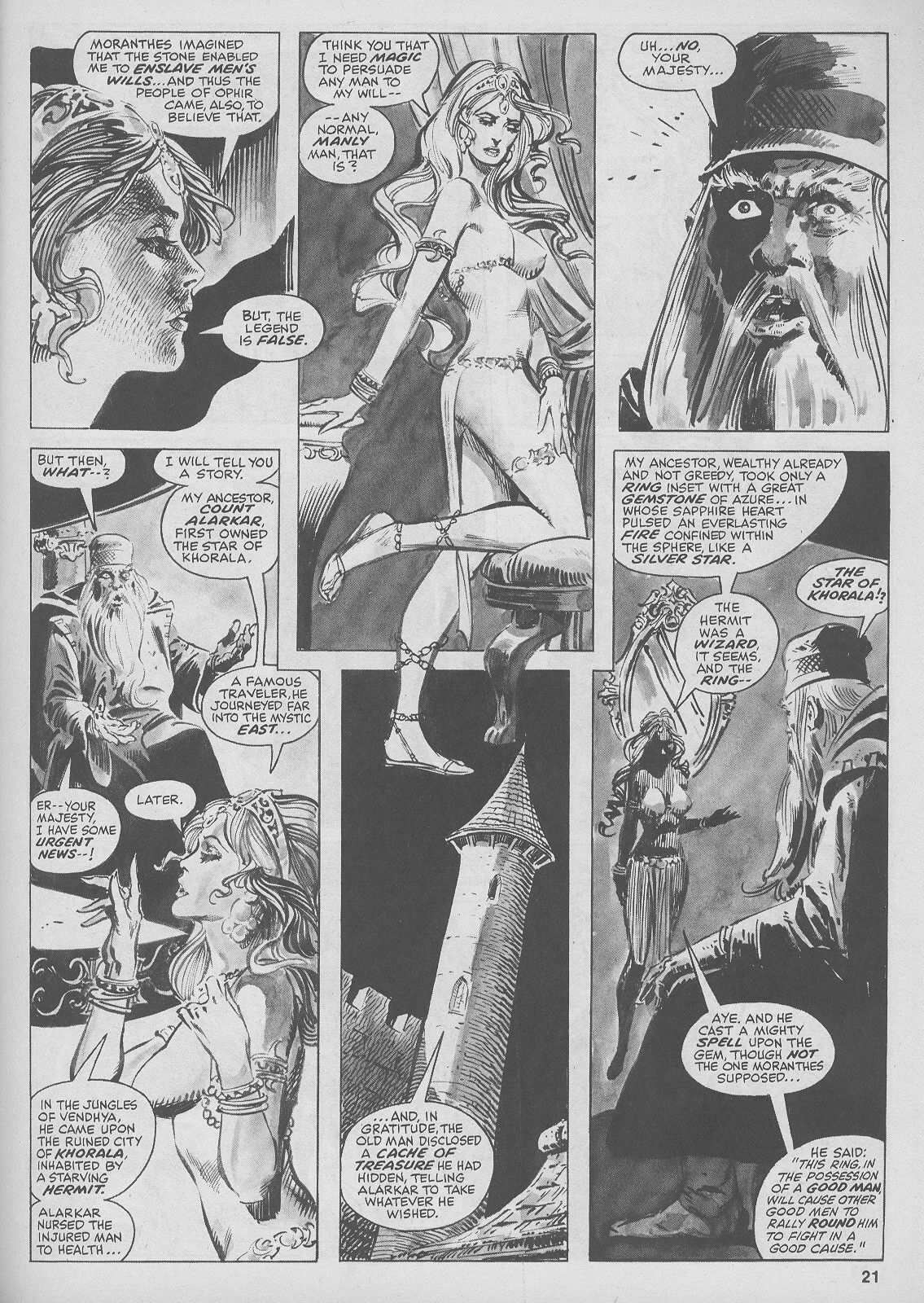 Read online The Savage Sword Of Conan comic -  Issue #44 - 21