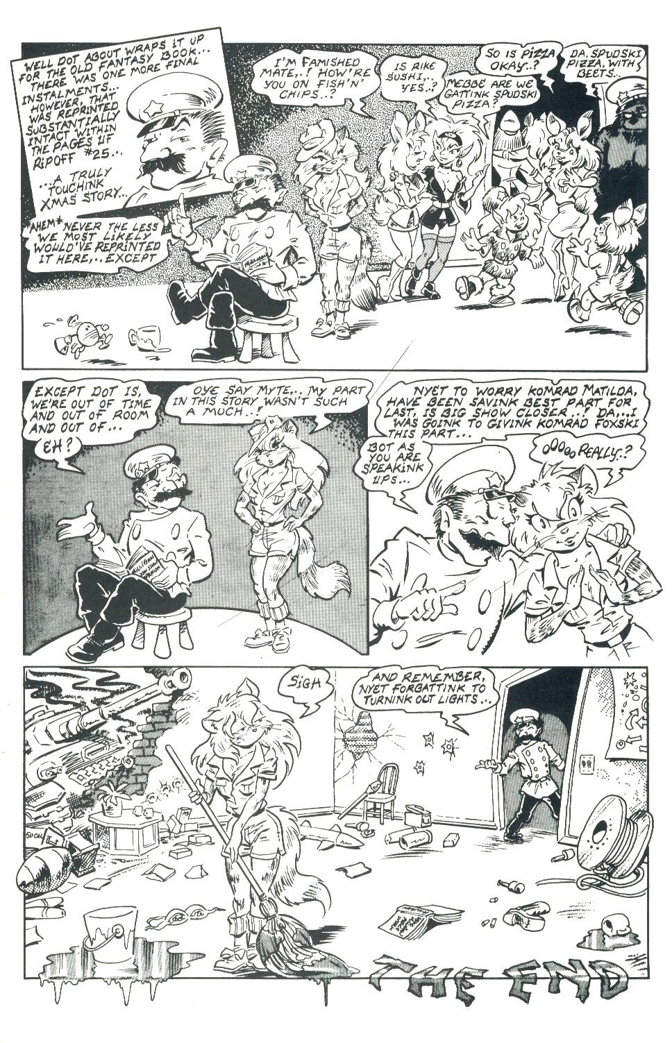 Read online Uncle Joe's Commie Book Featuring Cutey Bunny comic -  Issue # Full - 36