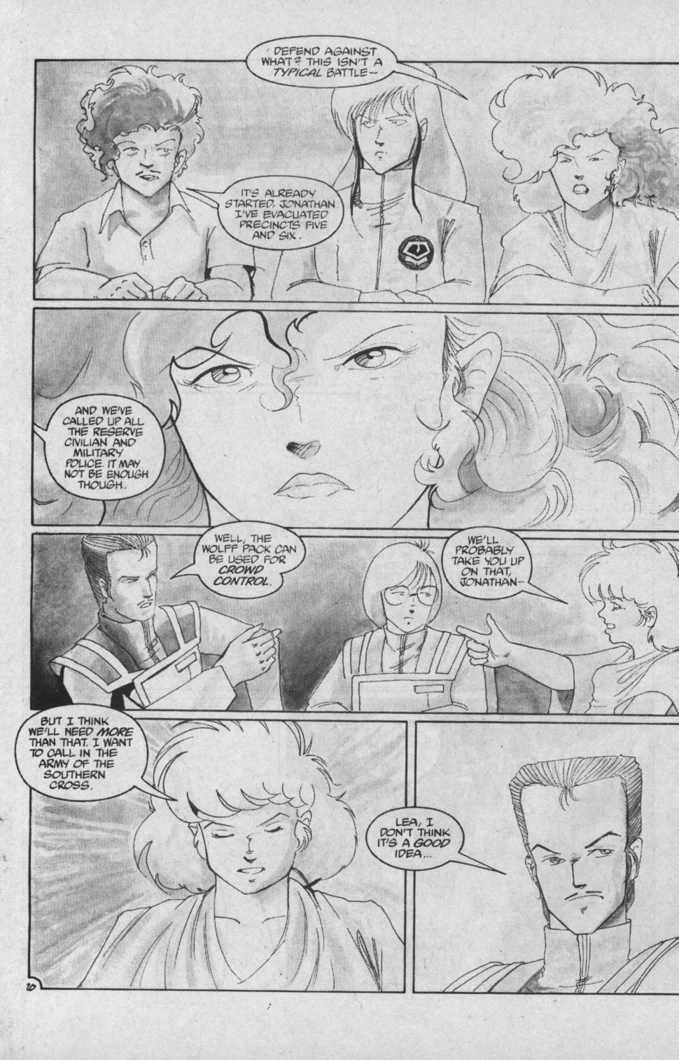 Read online Robotech II: The Sentinels - The Malcontent Uprisings comic -  Issue #5 - 22