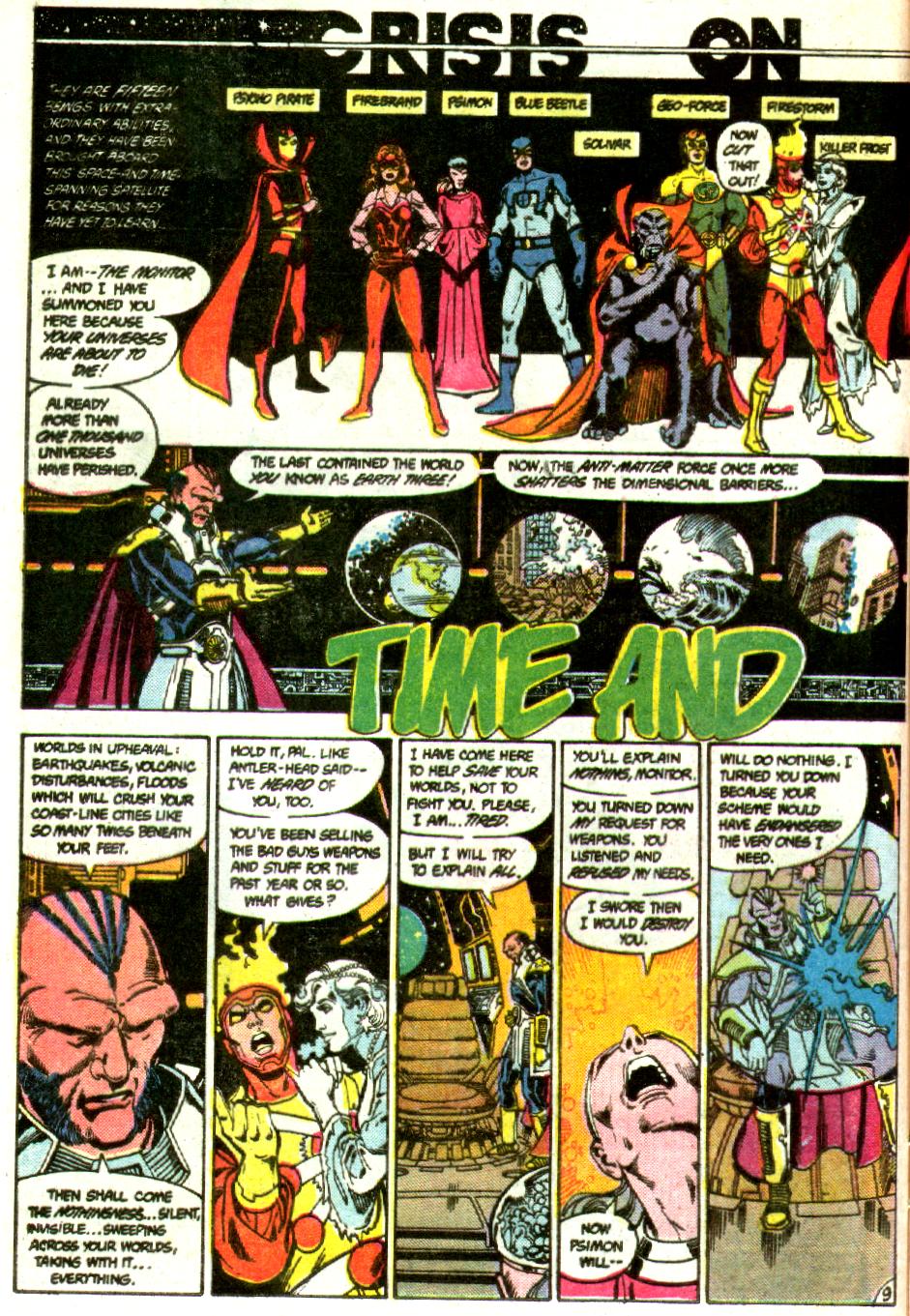 Read online Crisis on Infinite Earths (1985) comic -  Issue #2 - 11